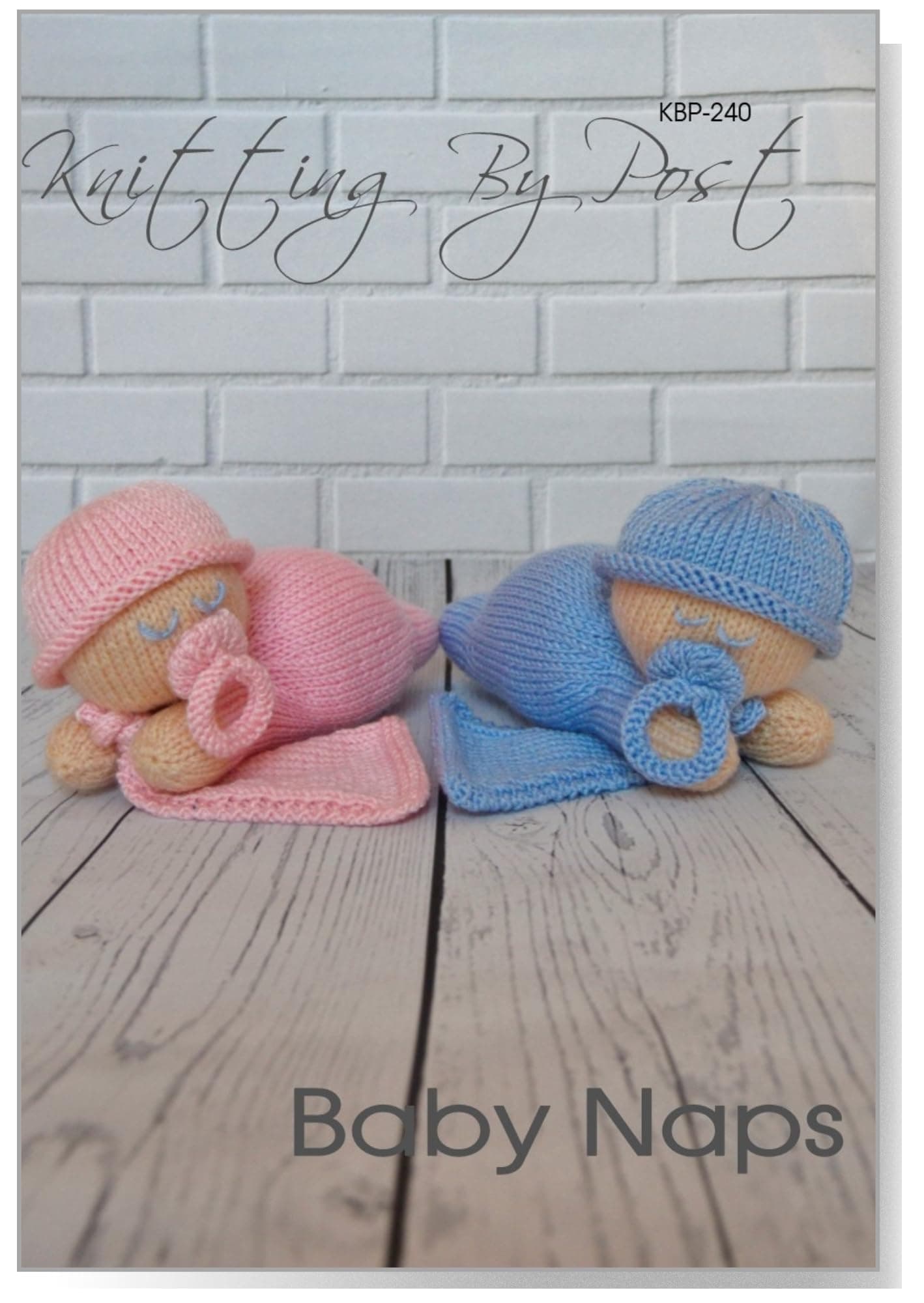 KNITTING PATTERN Baby Naps Knitting Pattern. Knitters leaflet. Newborn baby knitting patterns boy or girl. Fun quick & easy beginner soft toy knits.