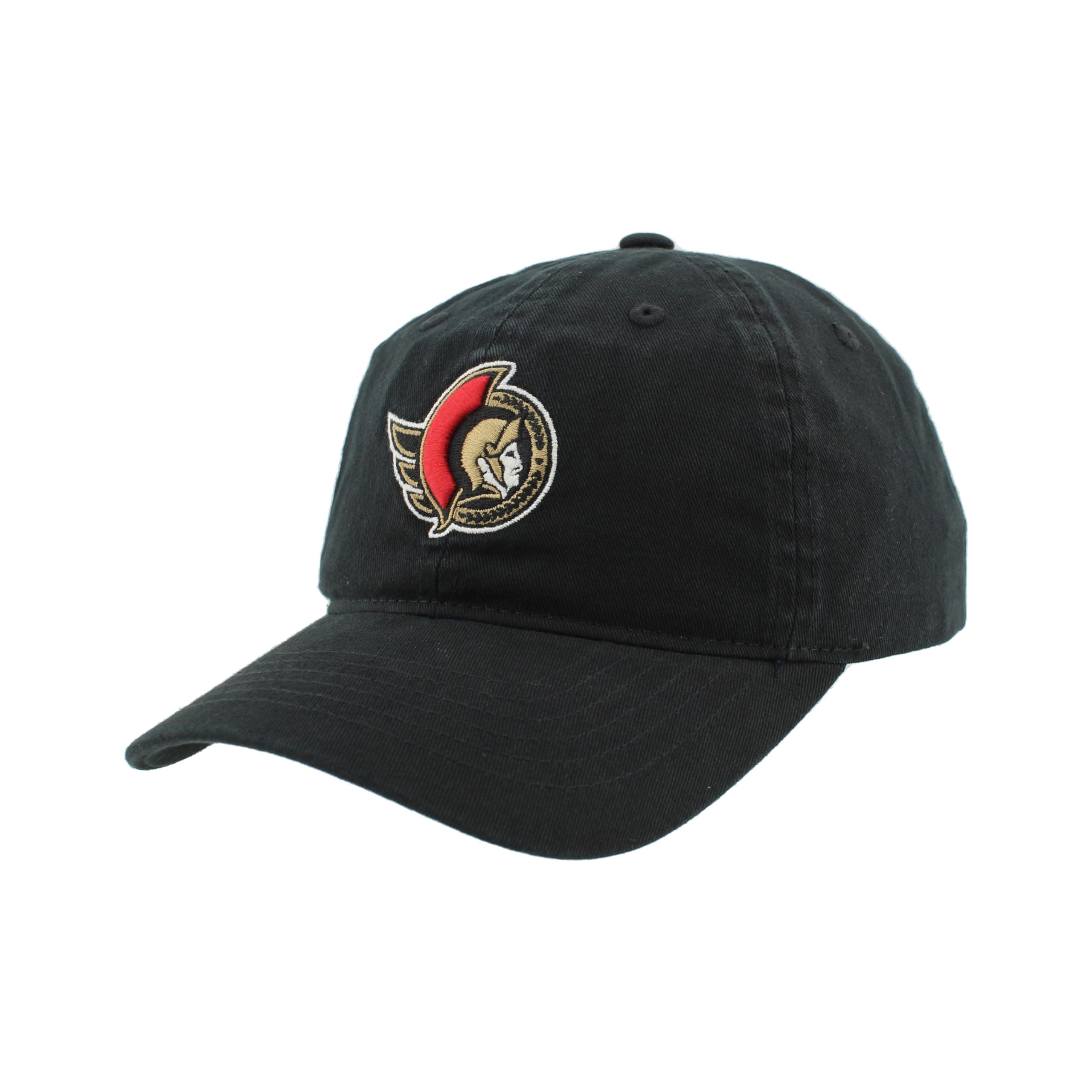 NHL Officially Licensed Adjustable Hat Scholarship Icon Black