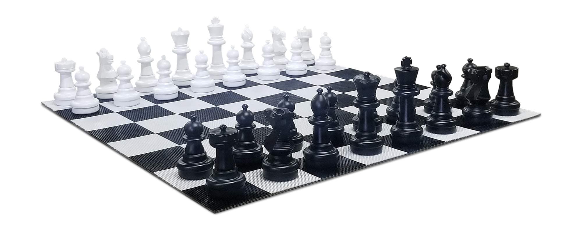 25 Inch Giant Plastic Chess Set - Accessories Available! (w/Plastic Board)