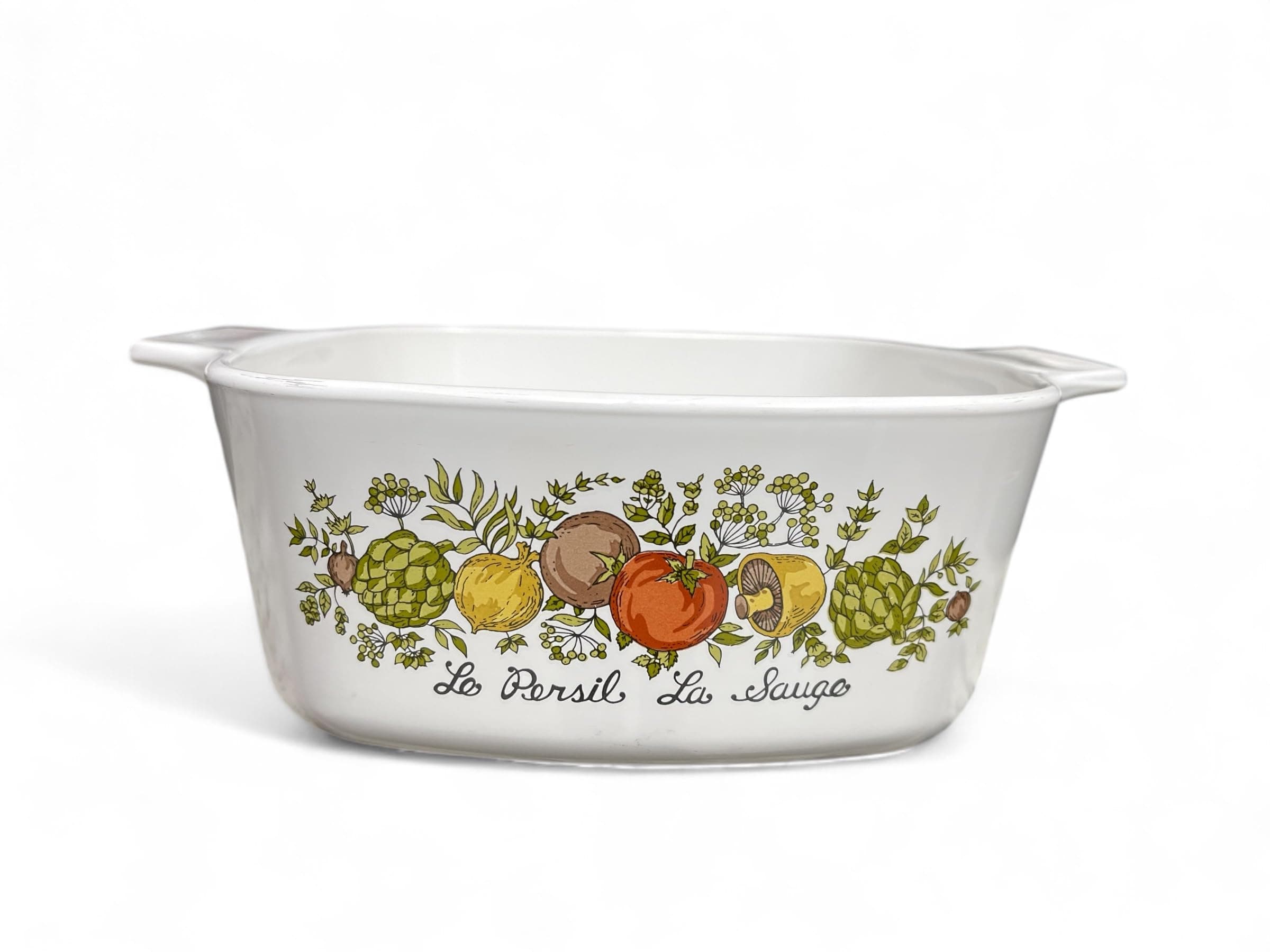 Corning Ware A-1 1/2-B 1.5 Liter Le Persil La Sauge Spice of Life Corningware Bake Dish - No lid included