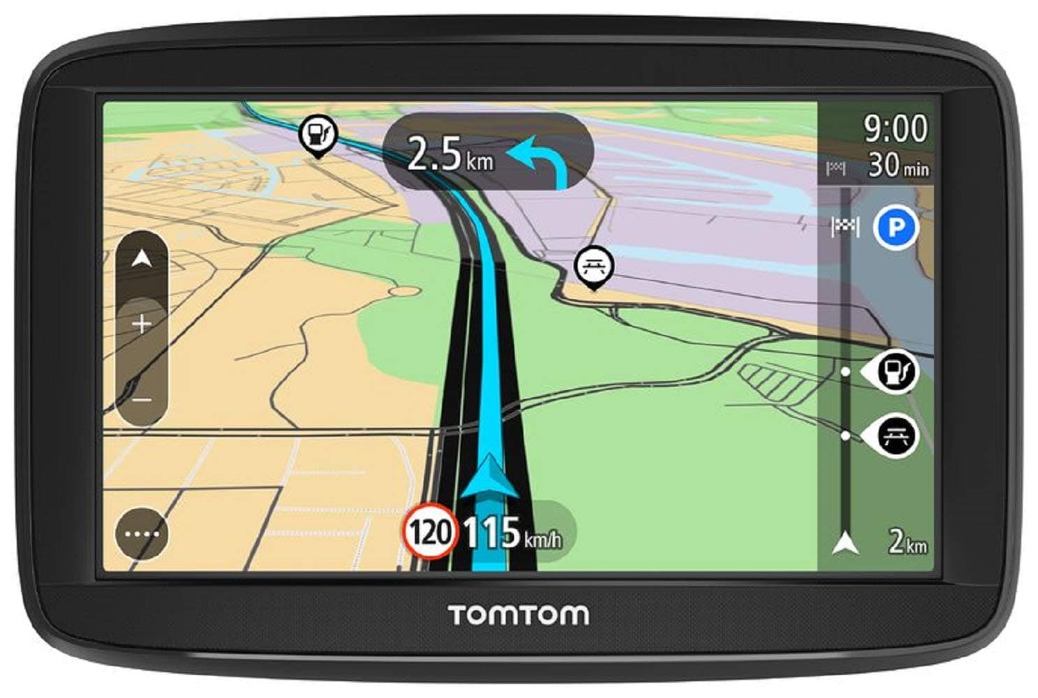 TomTom Start 42 Europe Traffic Satellite Navigation System (10.9 cm (4.3 inches), Lifetime maps, Traffic Lane Assistant, 3 months radar cameras, card of 45 European countries)