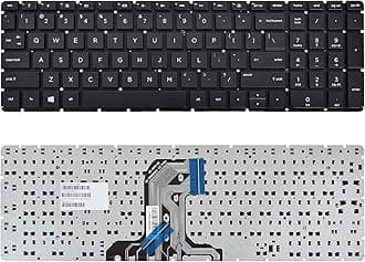Laptop Keyboard Compatible for HP 15-AC 15-AY 15-AF 15-AJ 250 255 G5 TPN-C125 TPN-C122 Laptop Keyboard
