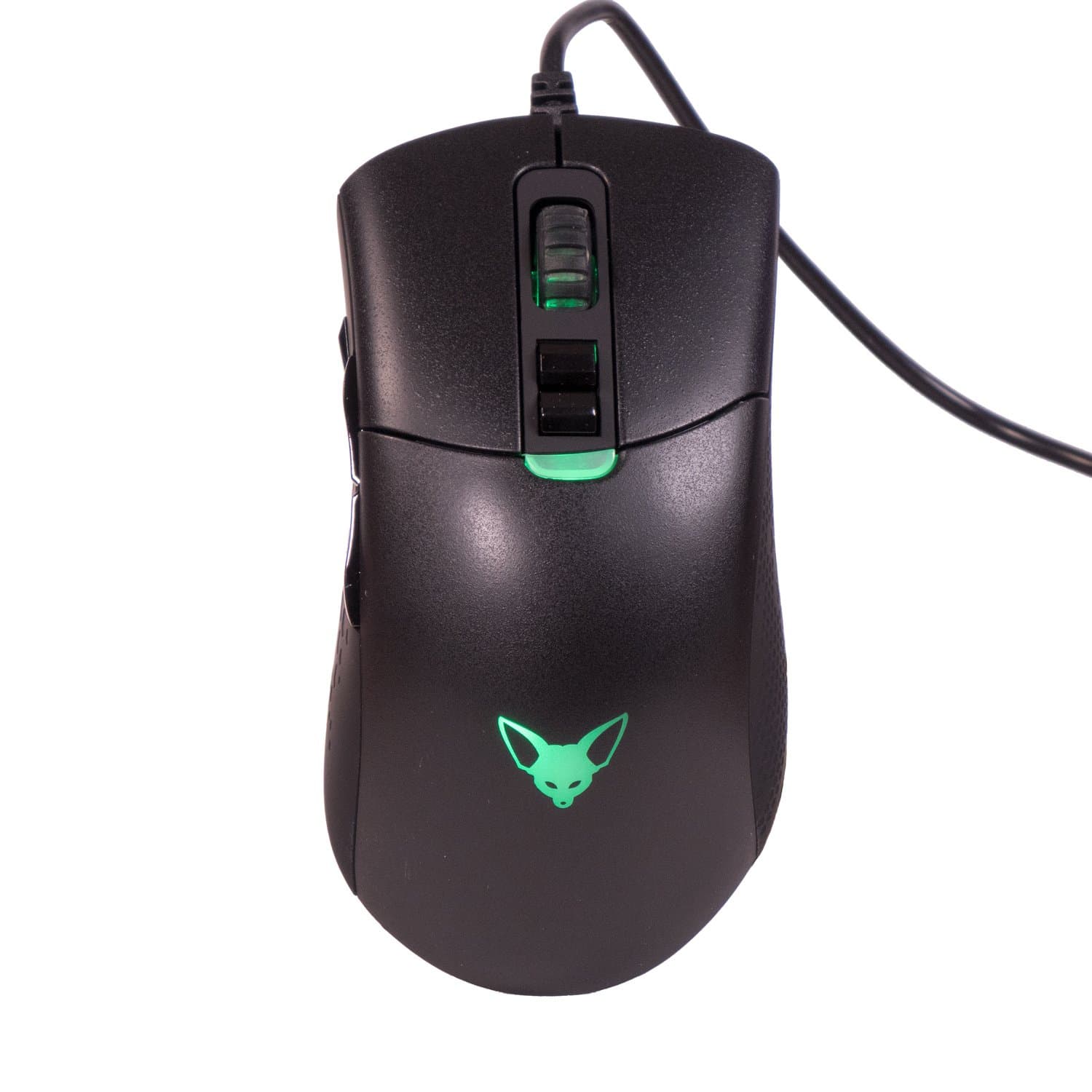 Fenek Standard Issue Gaming Mouse - BLACK - 3310 Optical/infrared Sensor, No Software RGB Adjustments