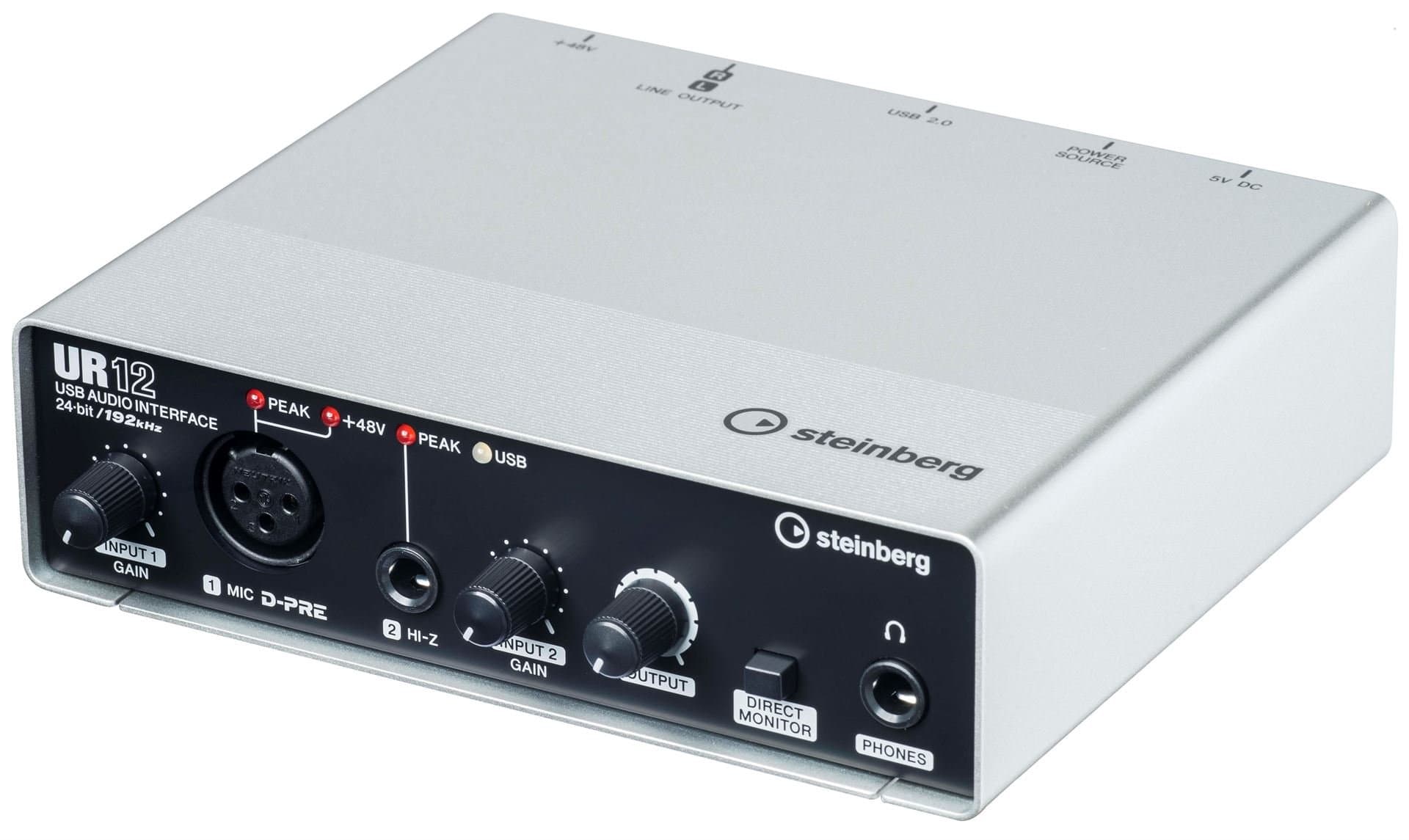 Steinberg UR12 USB 2.0 24-bit/192kHz Audio Interface