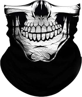 Bandana Face Mask Neck Gaiter Tube Mask Men Women for Sun Dust Protection