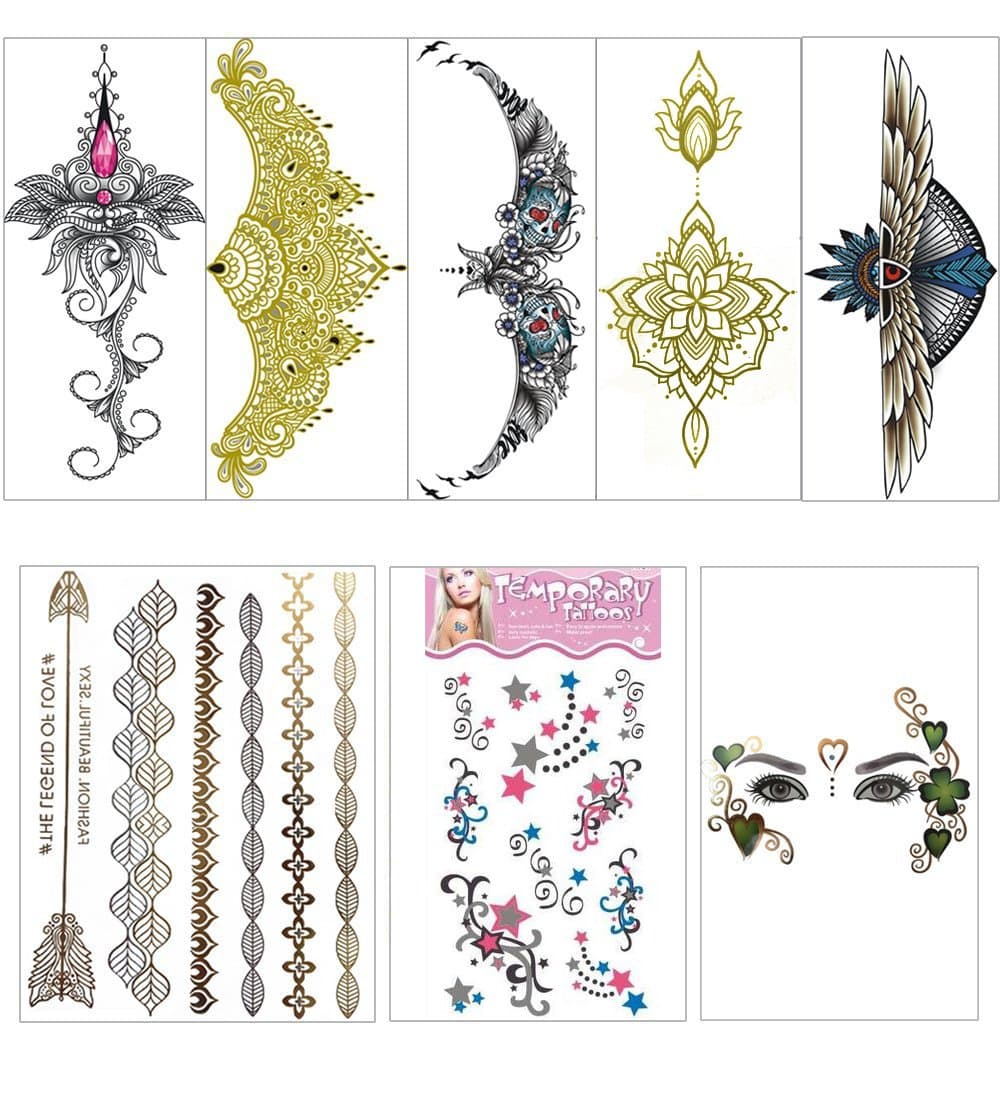 Waterproof Tattoo Stickers, Temporary Tattoo