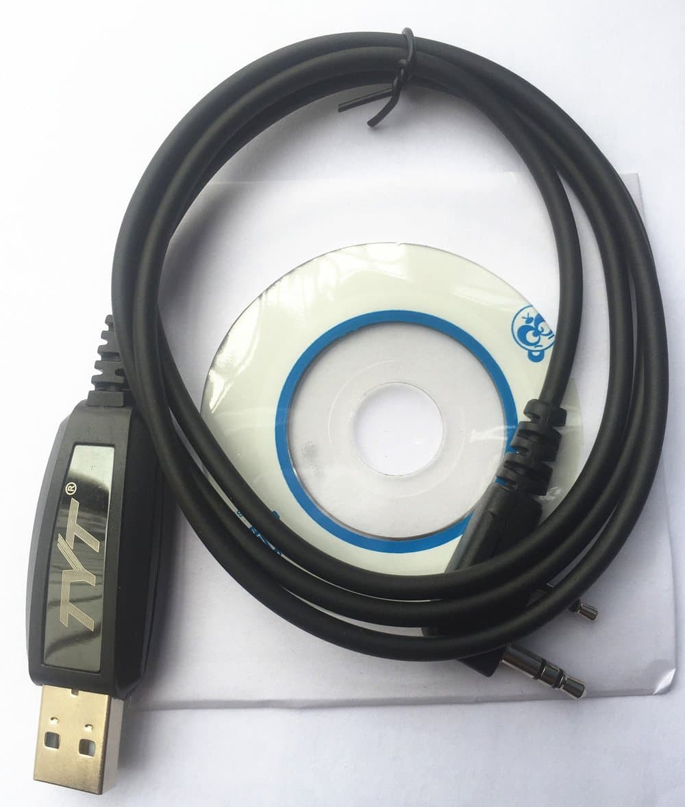 USB Programming Cable for Digital DMR Two Way Radio TYT MD-380 & MD-390 MD-UV380 MD-UV390 AnyTone AT-D878UV/868uv
