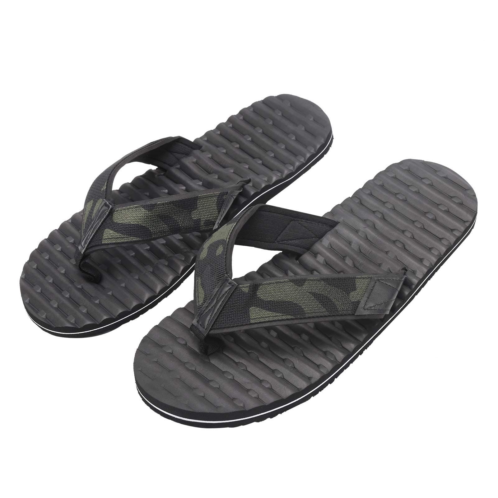 Flip‑Flops, Comfortable Lightweight Flip‑Flops Ergonomic Design Non‑slip Soles with Imported Webbing Band for Travel(41 yards)