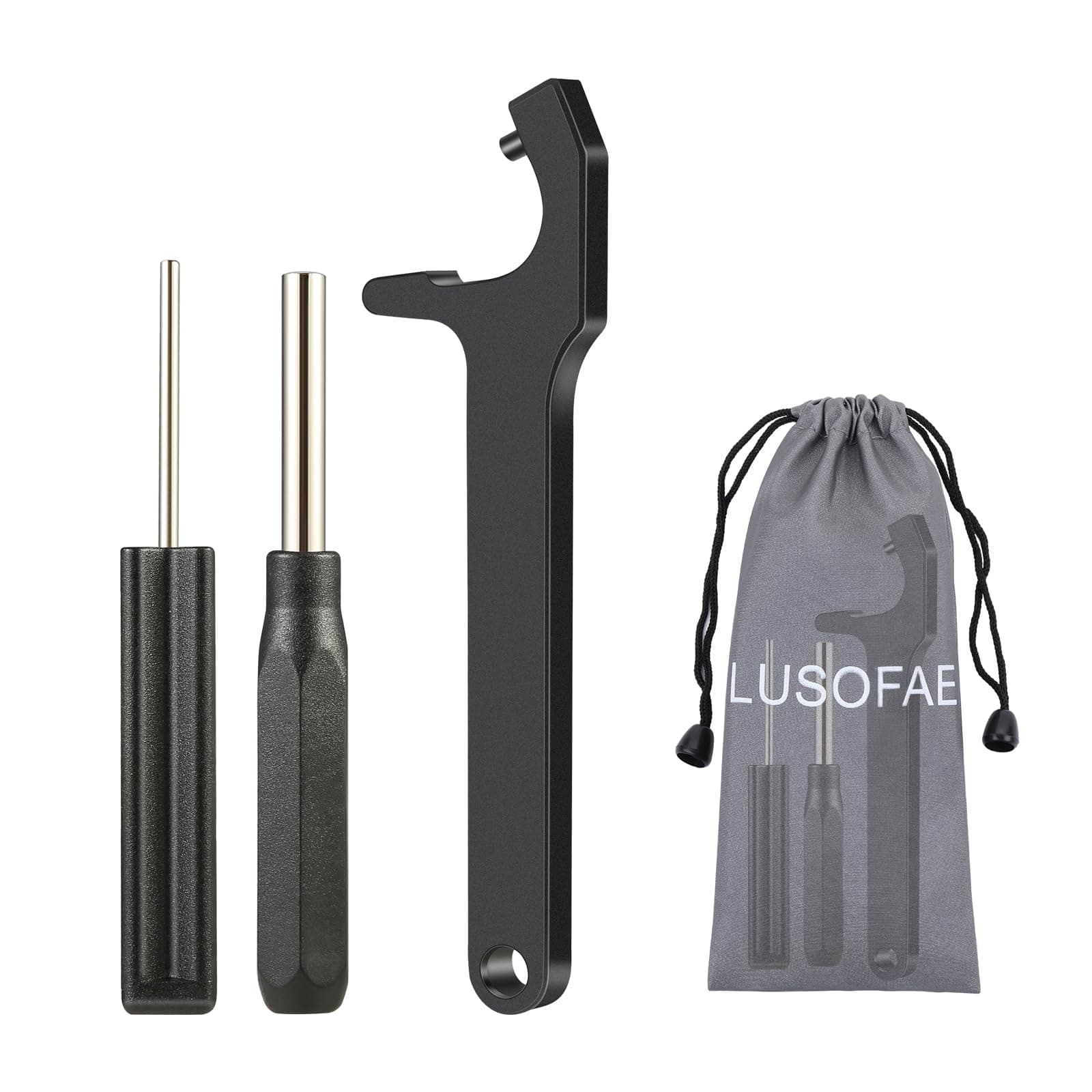 Tool Kit for Glock with Front Sight Remove,Magazine Disassembly, Pin Punch Tools for Glocks 19 19x 17 26 27 43 43x Accessories