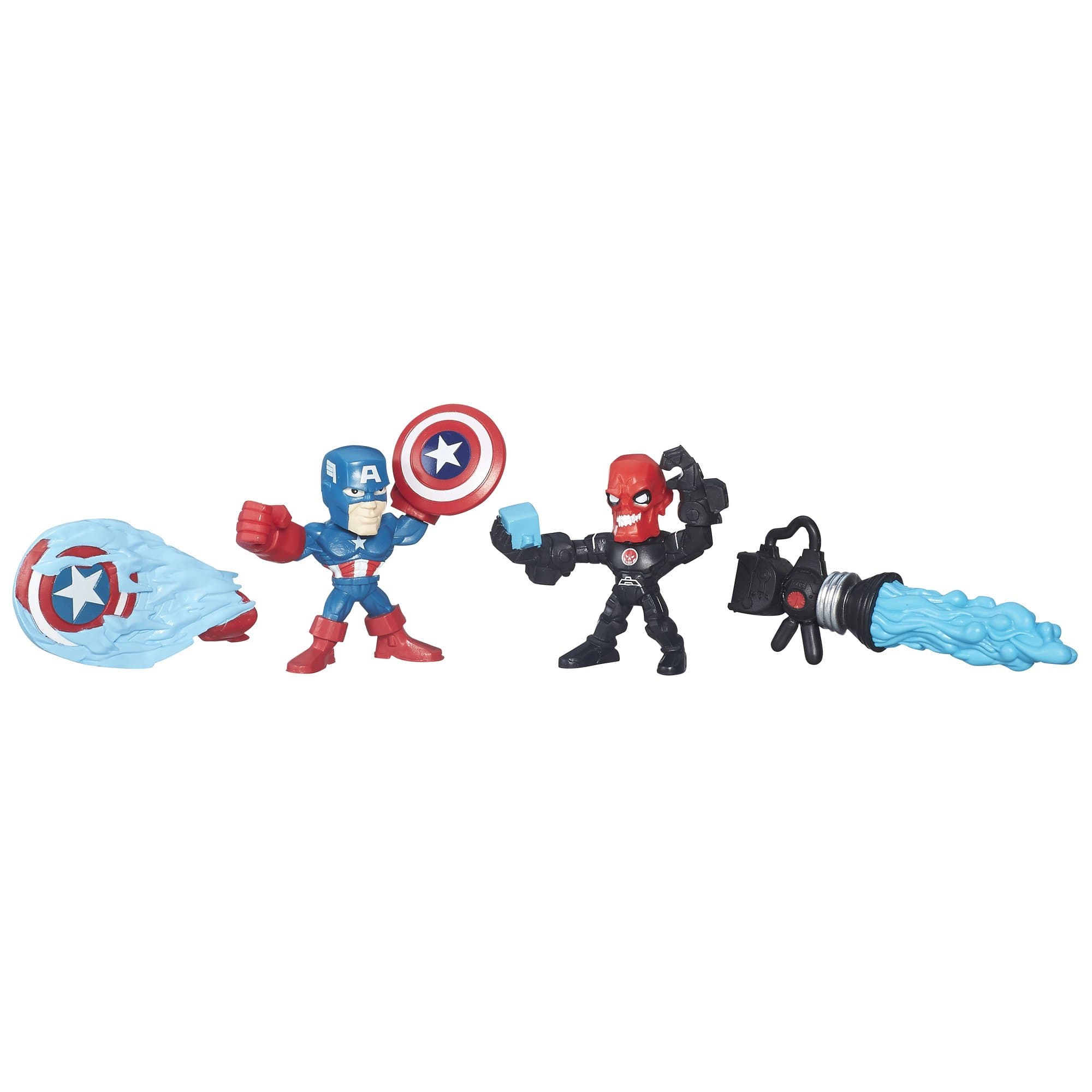 MarvelSuper Hero Mashers Micro Captain America vs. Iron Skull 2-Pack
