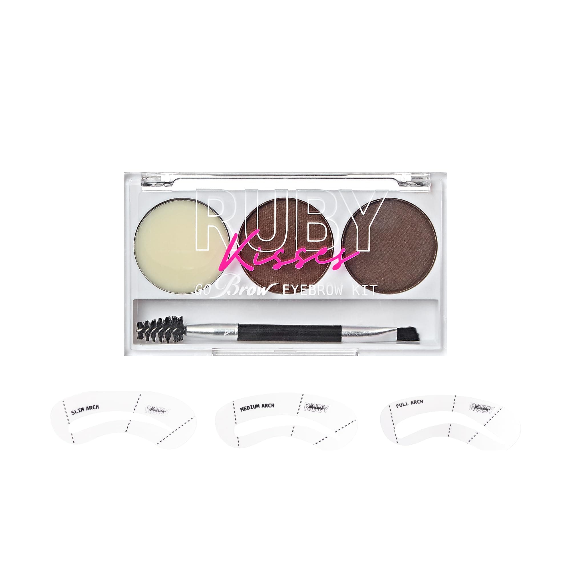 GoBrow Eyebrow Kit (RBKT01 - Black Dark Brown)