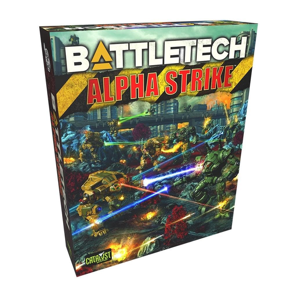 BattleTech Alpha Strike Box Set – Sci-Fi Mech Miniatures Wargaming - Fast Play Starter Set for Strategy Game Enthusiasts, Brown