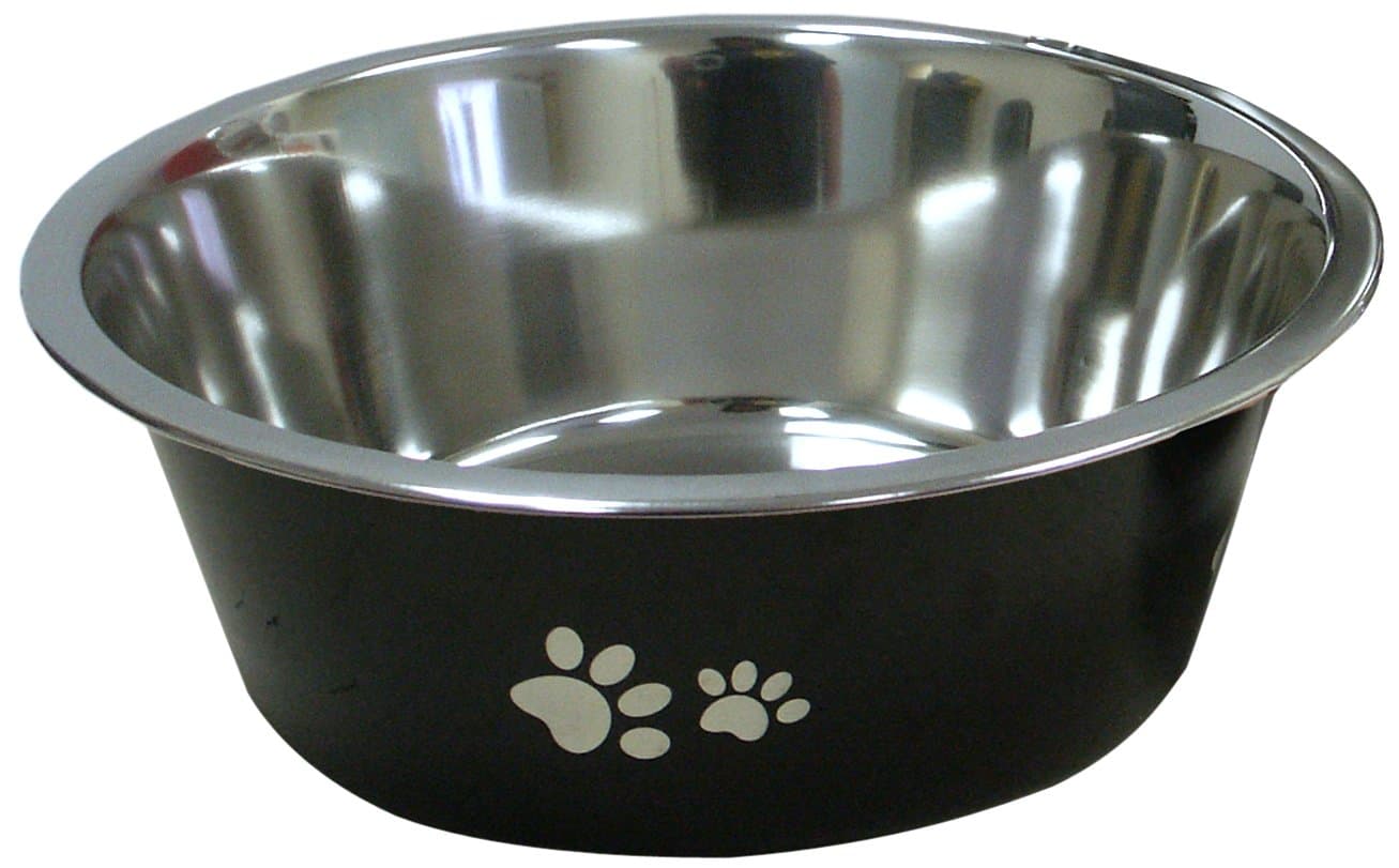 IMS PET Cadet Dog Bowl, 3-Quart, Black