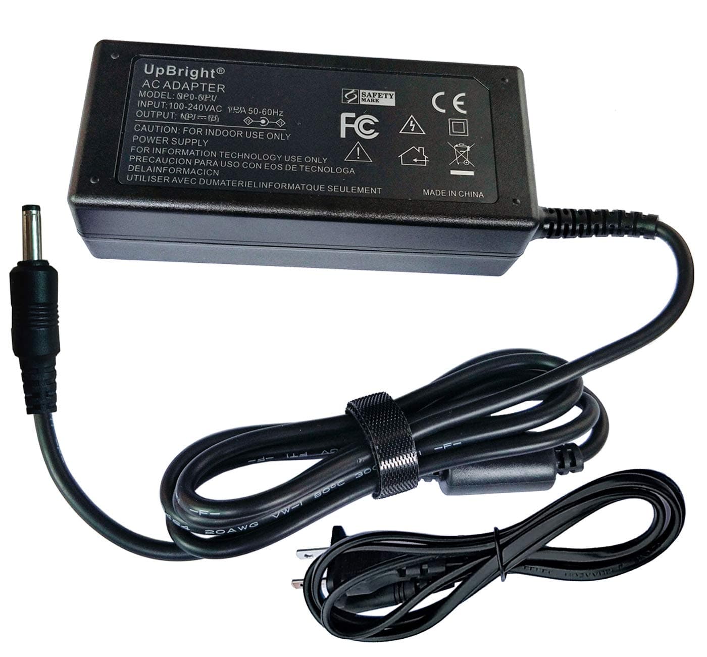 UpBright 19V 2.37A AC/DC Adapter Compatible with Acer Aspire Liteon PA-1450-26 NSW26763 N17908 R33275 PA-145026 Laptop Notebook PC 19VDC 2100mA 2370mA 19.0V 2.1A 40W 45W Power Supply Battery Charger