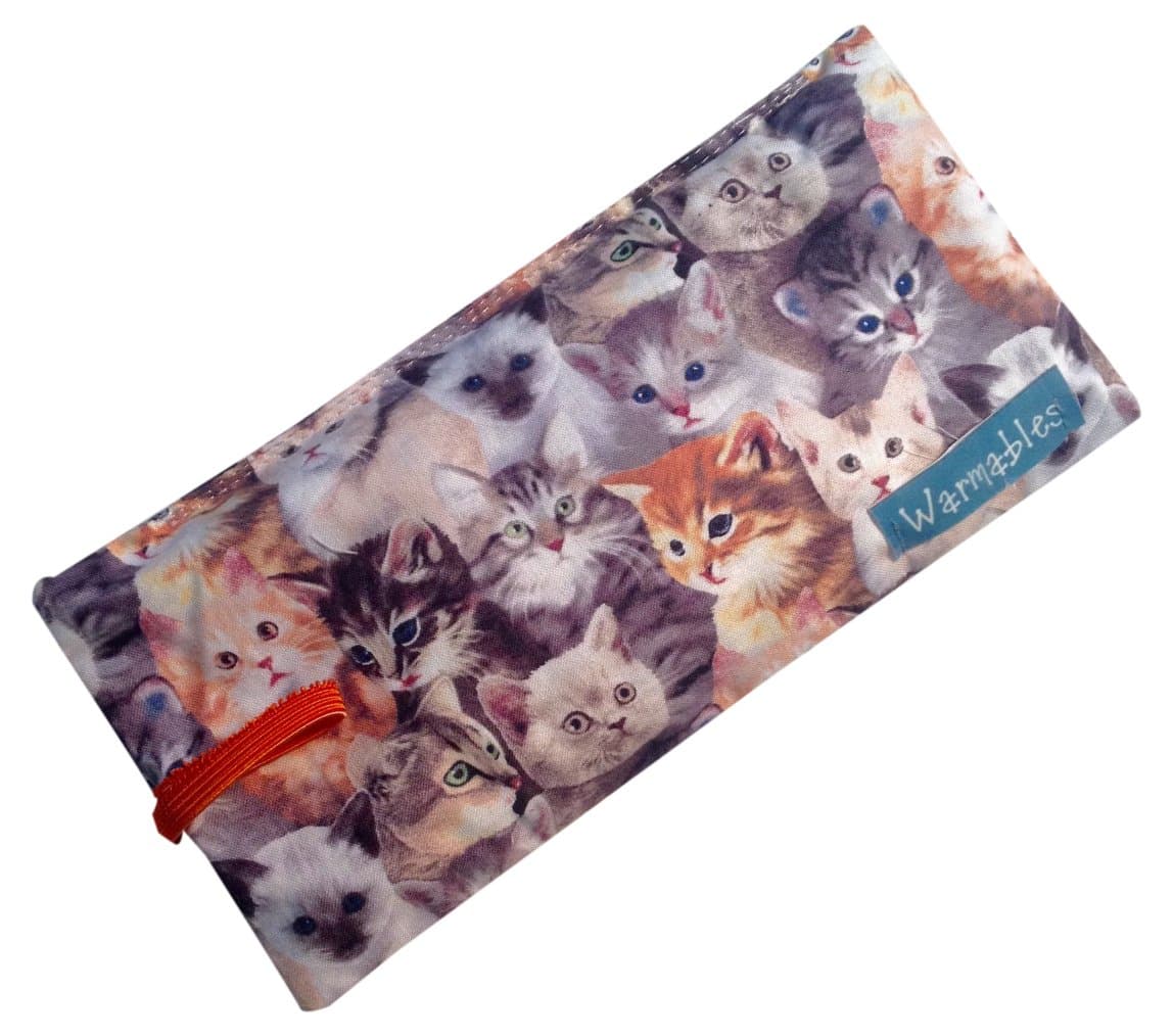 Warmables Eye Pillow Natural Heat Pack, Kitty