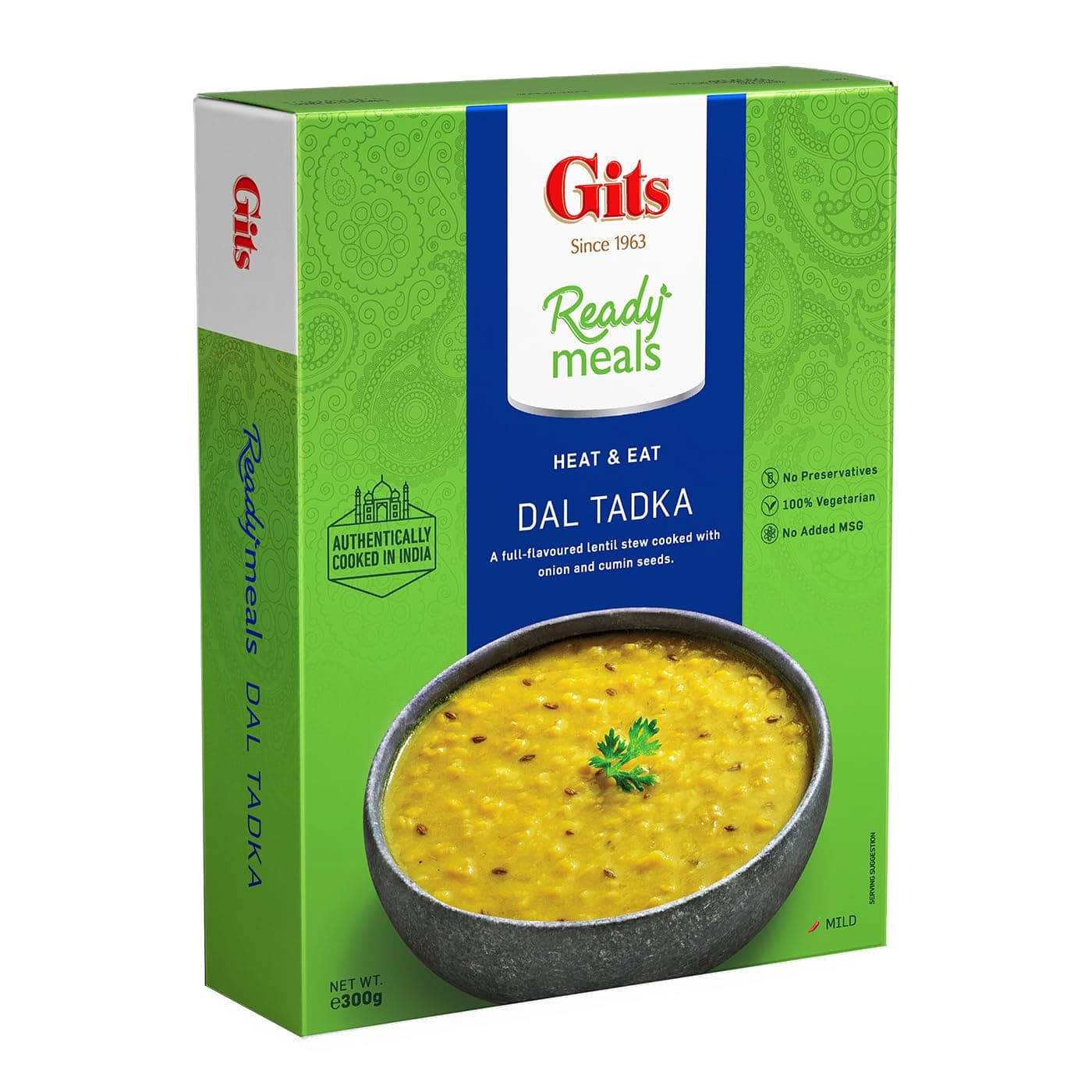 GitsReady Meals, Dal Tadka, 10.5 Ounce