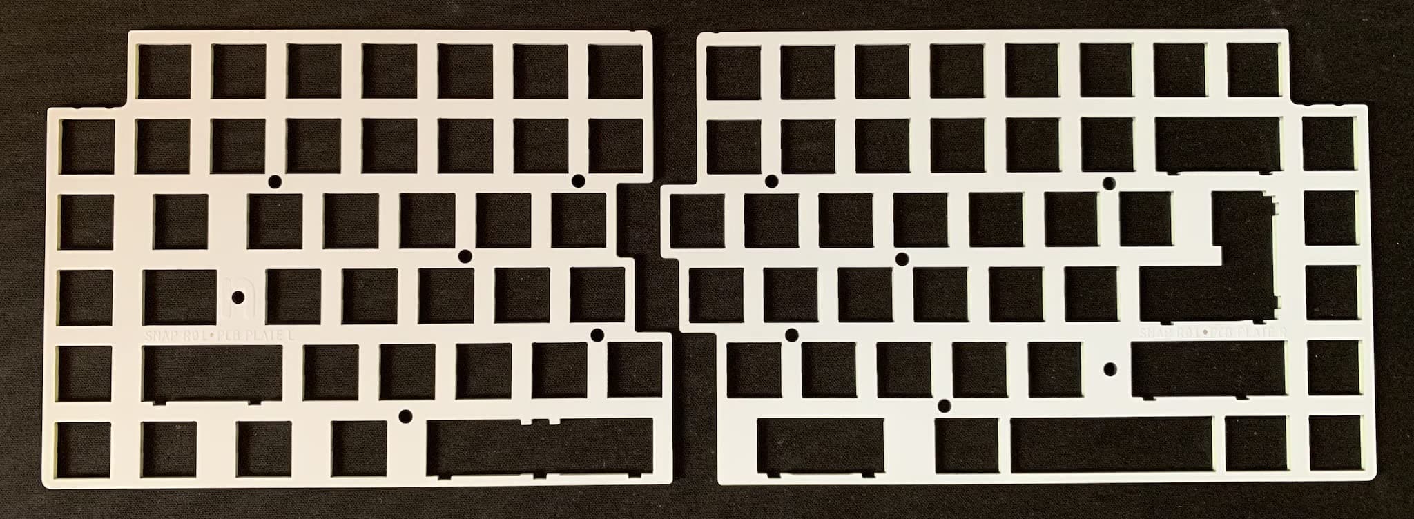 OEM FR4 Plate for SNAP 75% Mechanical Keyboard Kit (White)