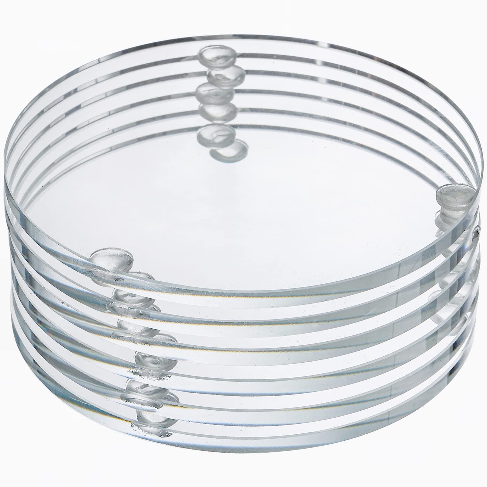 Glass Drink Coaster Set