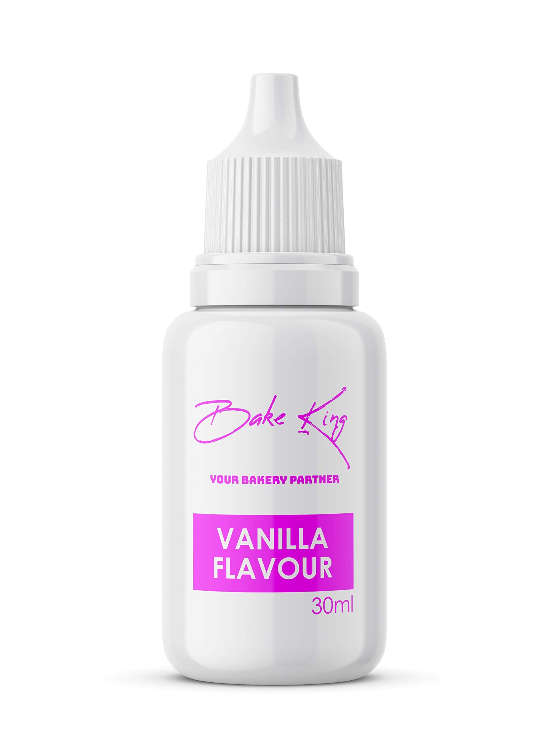 BAKE KING Vanilla Flavour Essence 30ml | Baking Essential Ideal for Cakes, Jams, Cookies, Ice Creams, Chocolate