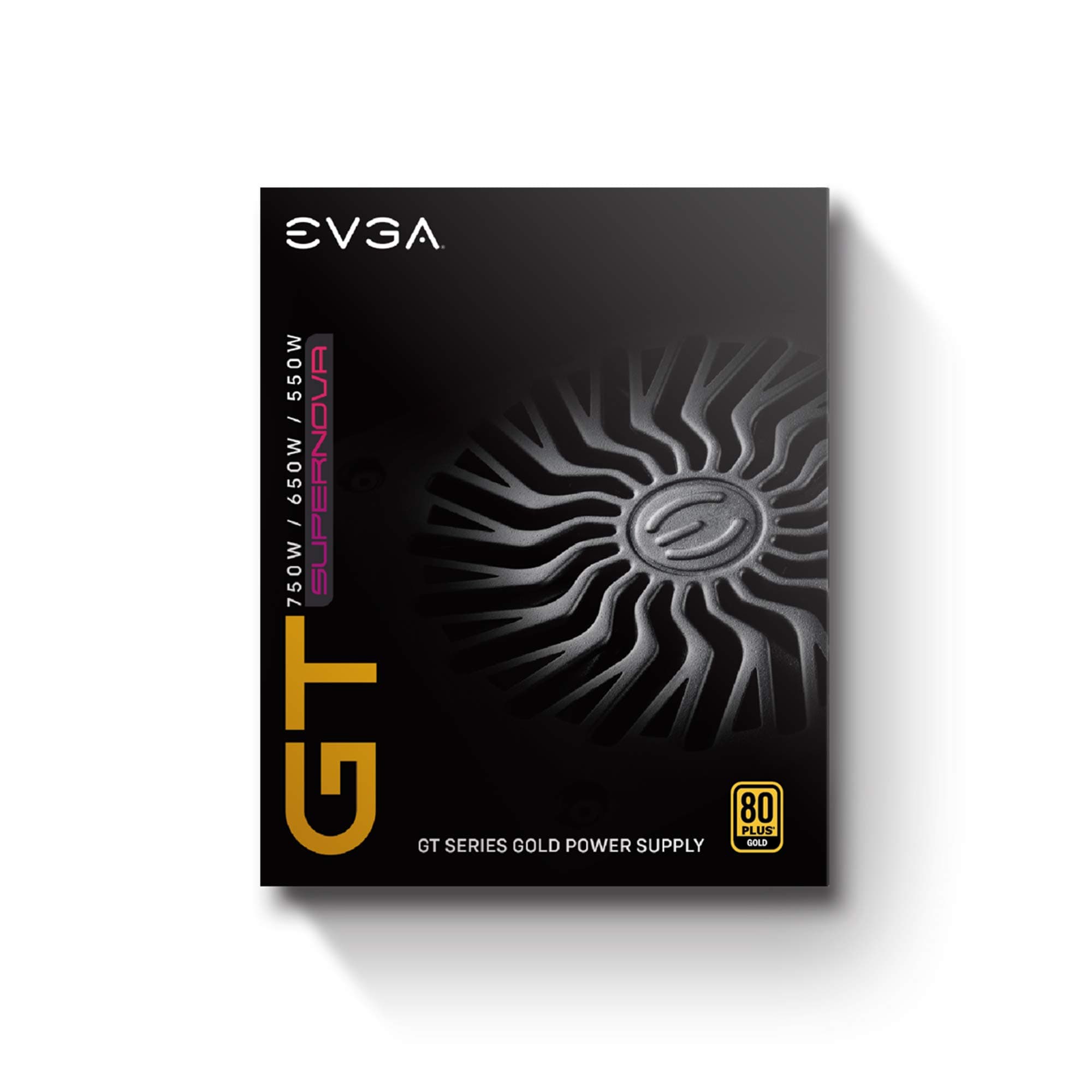 EVGA 650 GT, 80 Plus Gold 650W, Fully Modular, Auto Eco Mode with FDB Fan, 100% Japanese Capacitors, 7 Year Warranty, Includes Power ON Self Tester, Compact 150mm Size, Power Supply 220-GT-0650-Y1