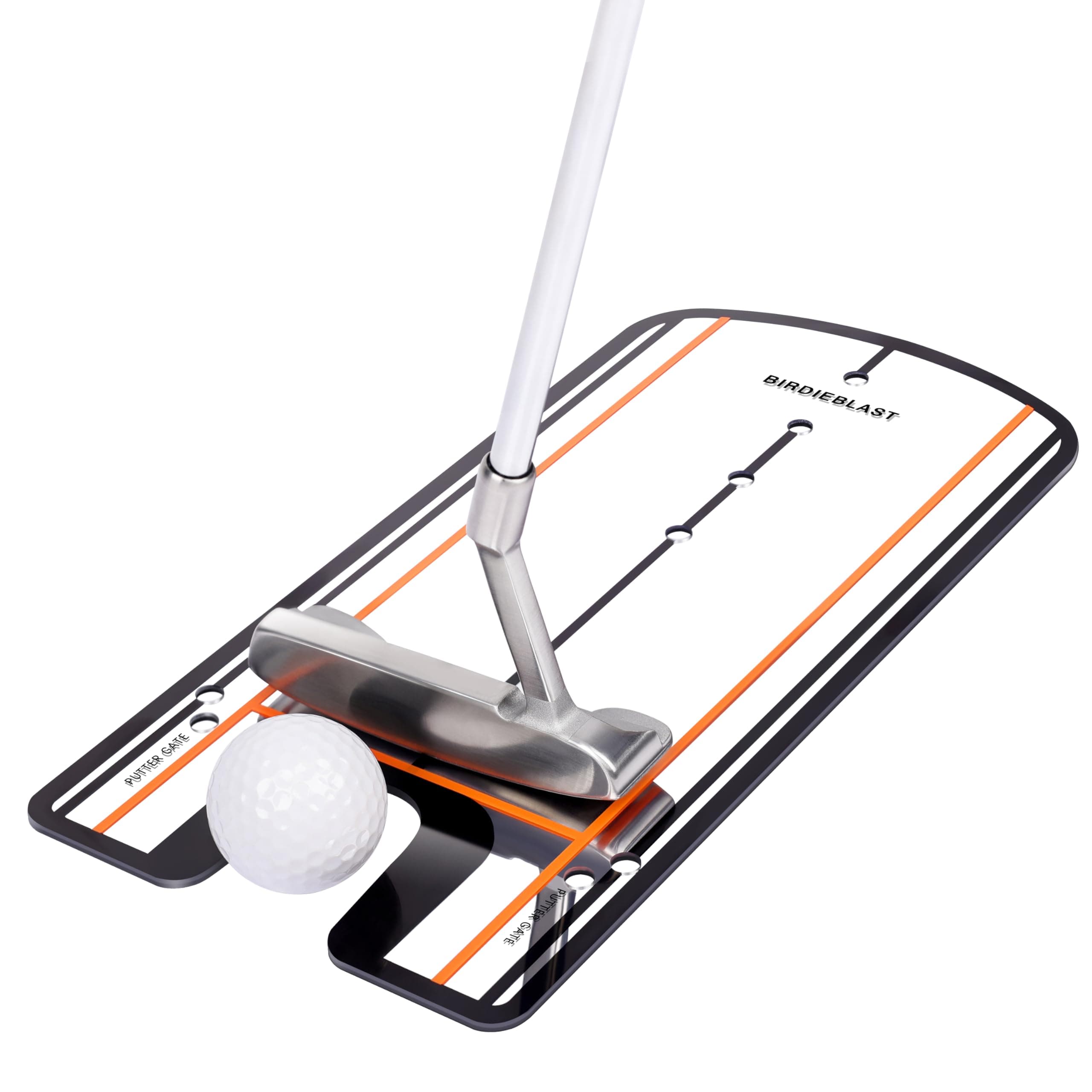 Golf Putting Mirror, Putting Mirror Training Aid for Golf with Putter Line,Golf Training Putters for Beginners