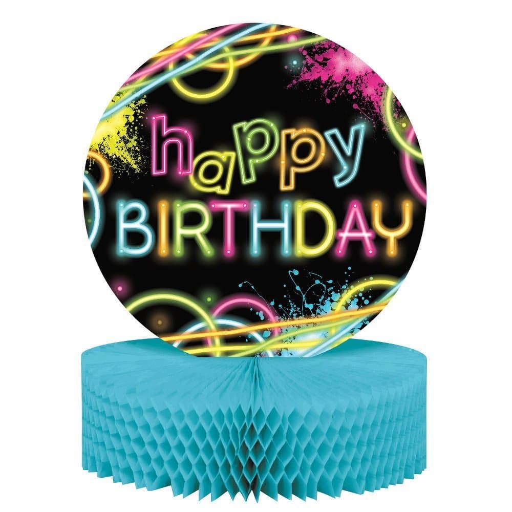 Creative Converting Glow Party Birthday Centerpiece - 12 (Two-Pack)