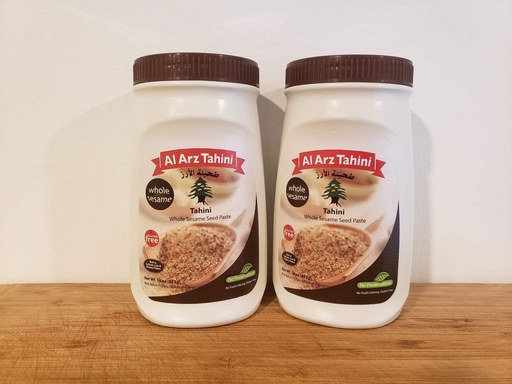 Whole Sesame Tahini 1lb 2 pack