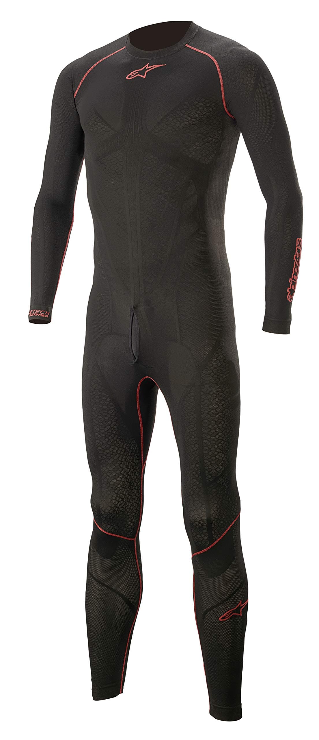 RIDE TECH LITE 1PC UNDERSUIT (XXL, BLACK RED)