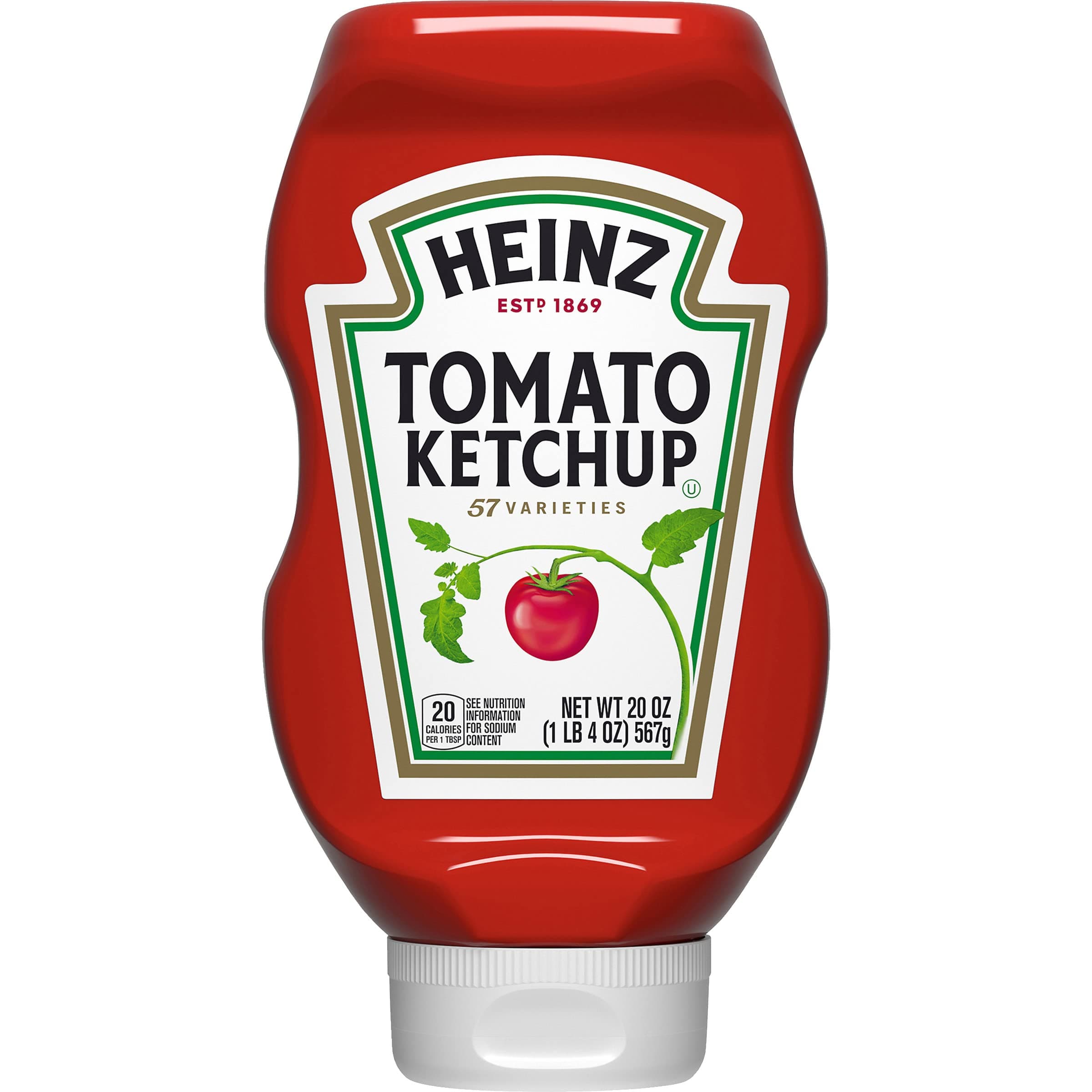 Heinz Tomato Ketchup Top Down Squeezy Bottle 570 g