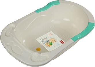 LuvLap Baby Bathtub with Anti-Slip - Green