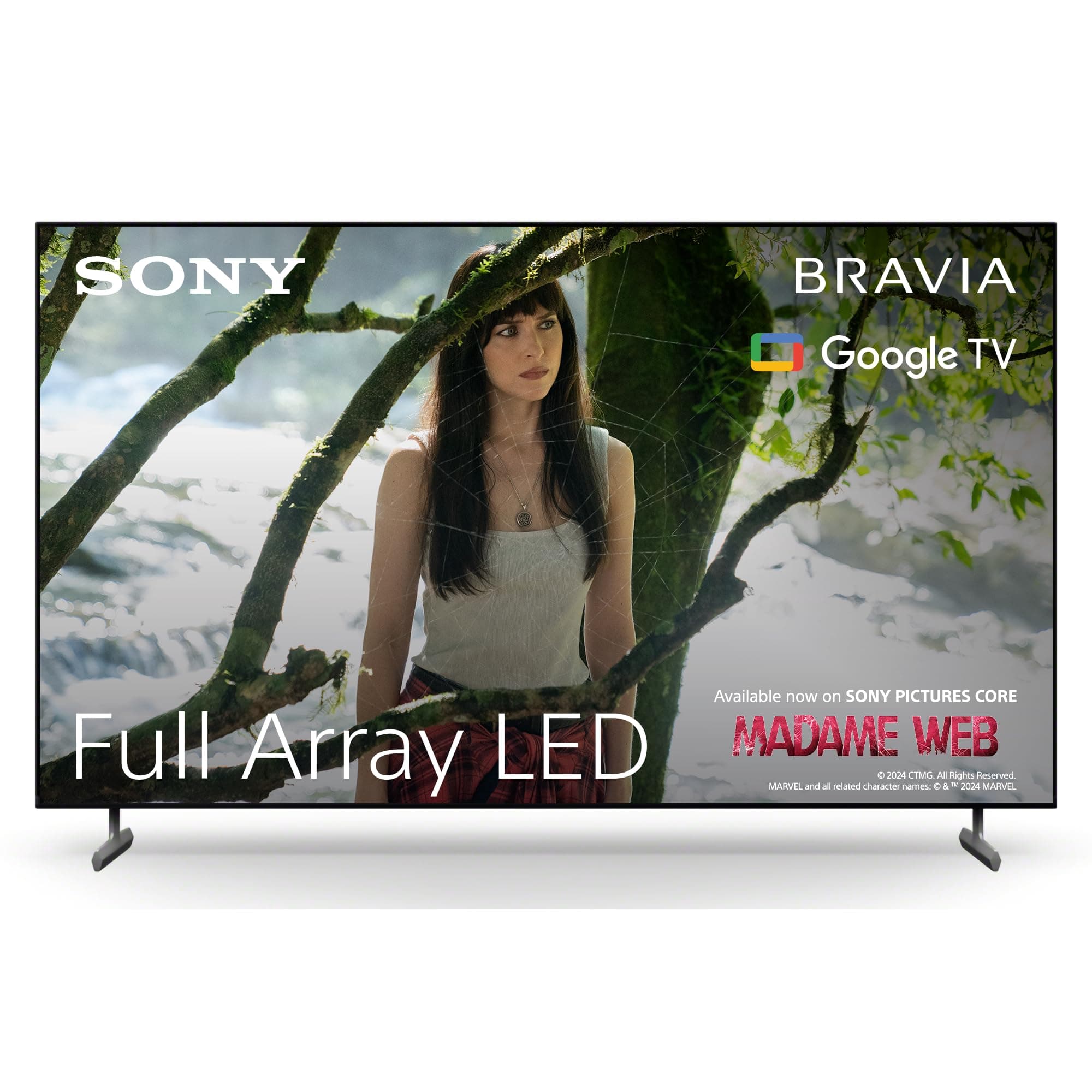 Sony BRAVIA, KD-55X85L, 55 Inch, Full Array LED, Smart TV, 4K HDR, Google TV, ECO PACK, BRAVIA CORE, Seamless Edge Design