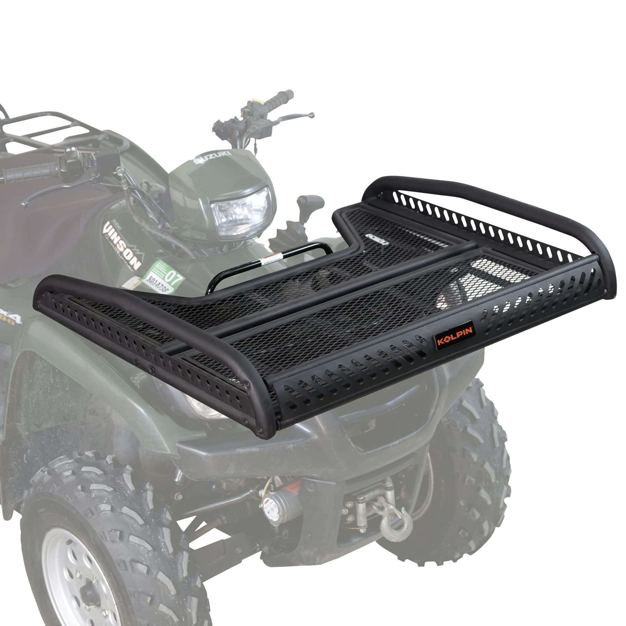 ATV Flat Rack - 53400, Black, One Size
