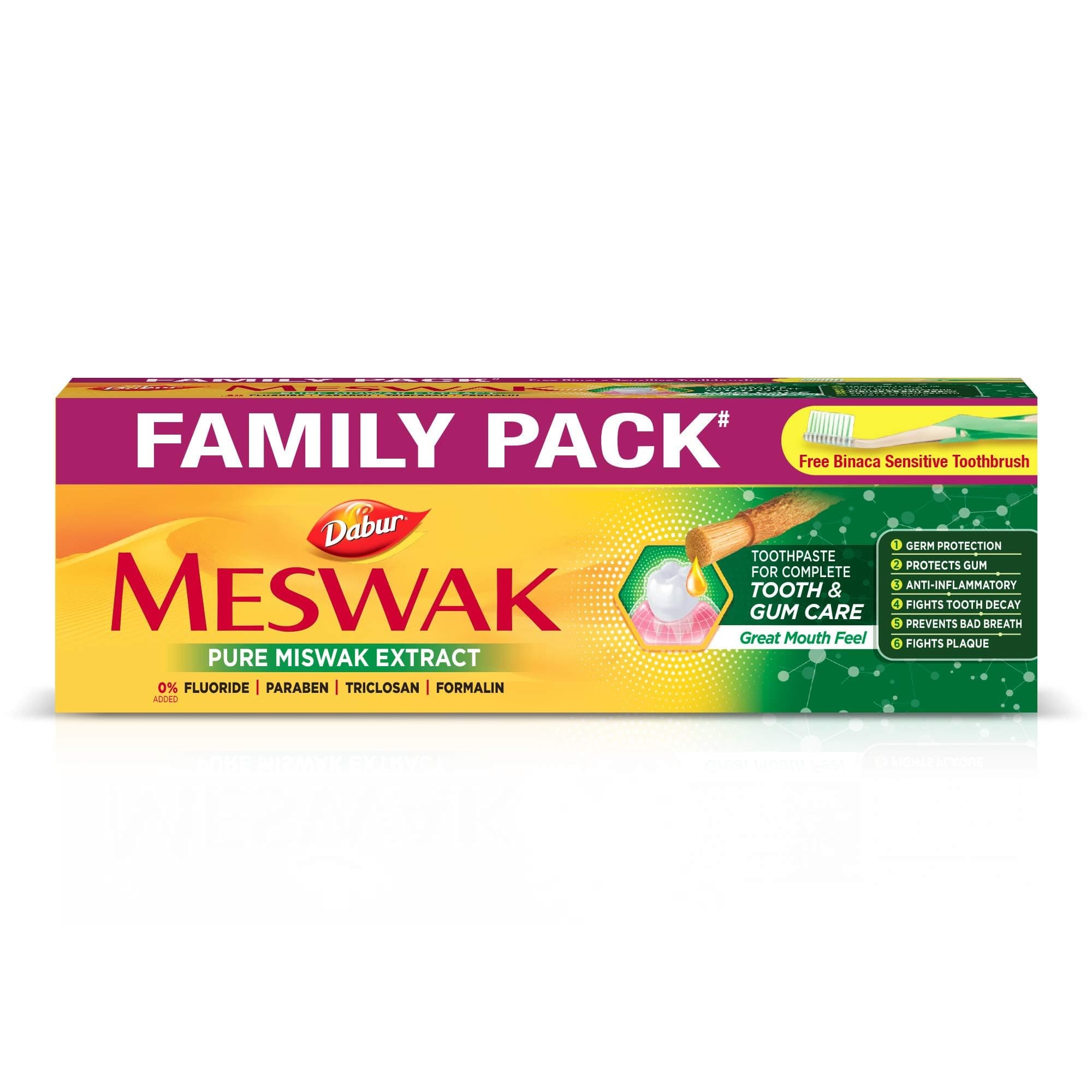 Meswak Toothpaste - 300 g (Family Pack)