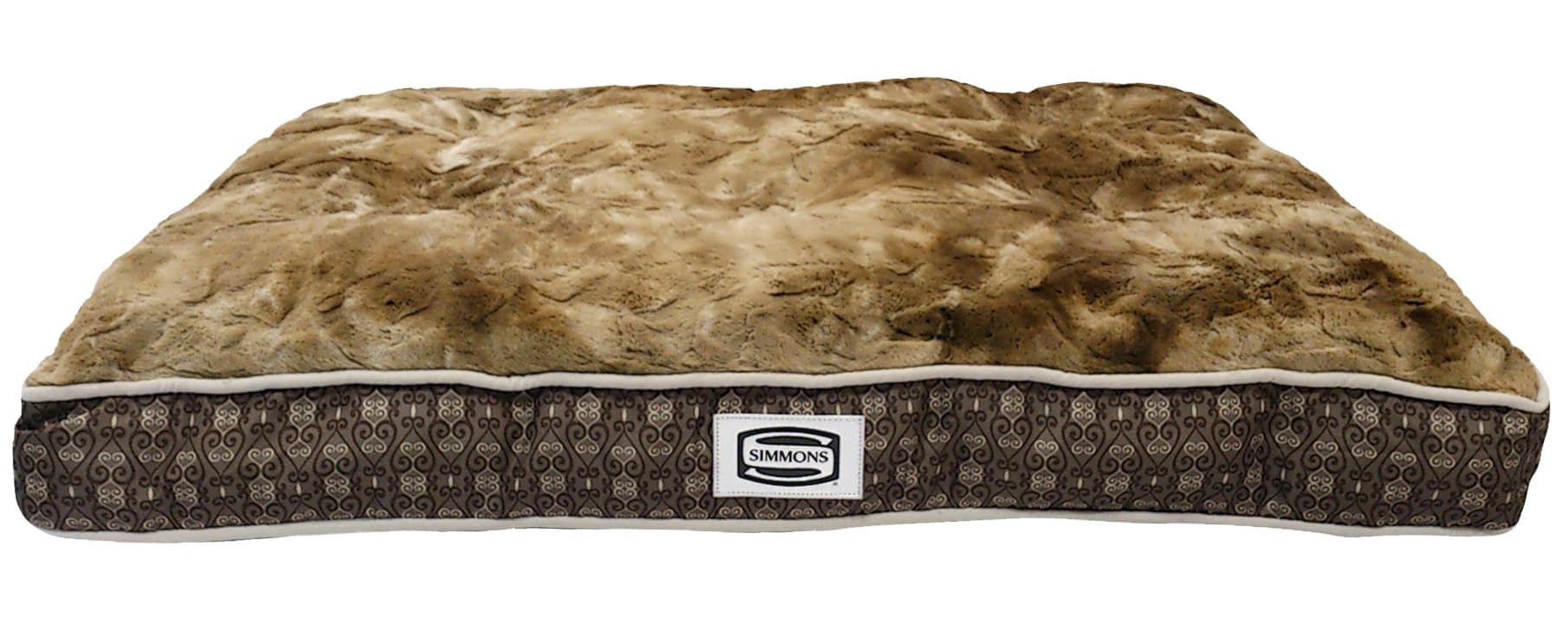 Simmons Retro Mat Plus Large Plush Dog Bed