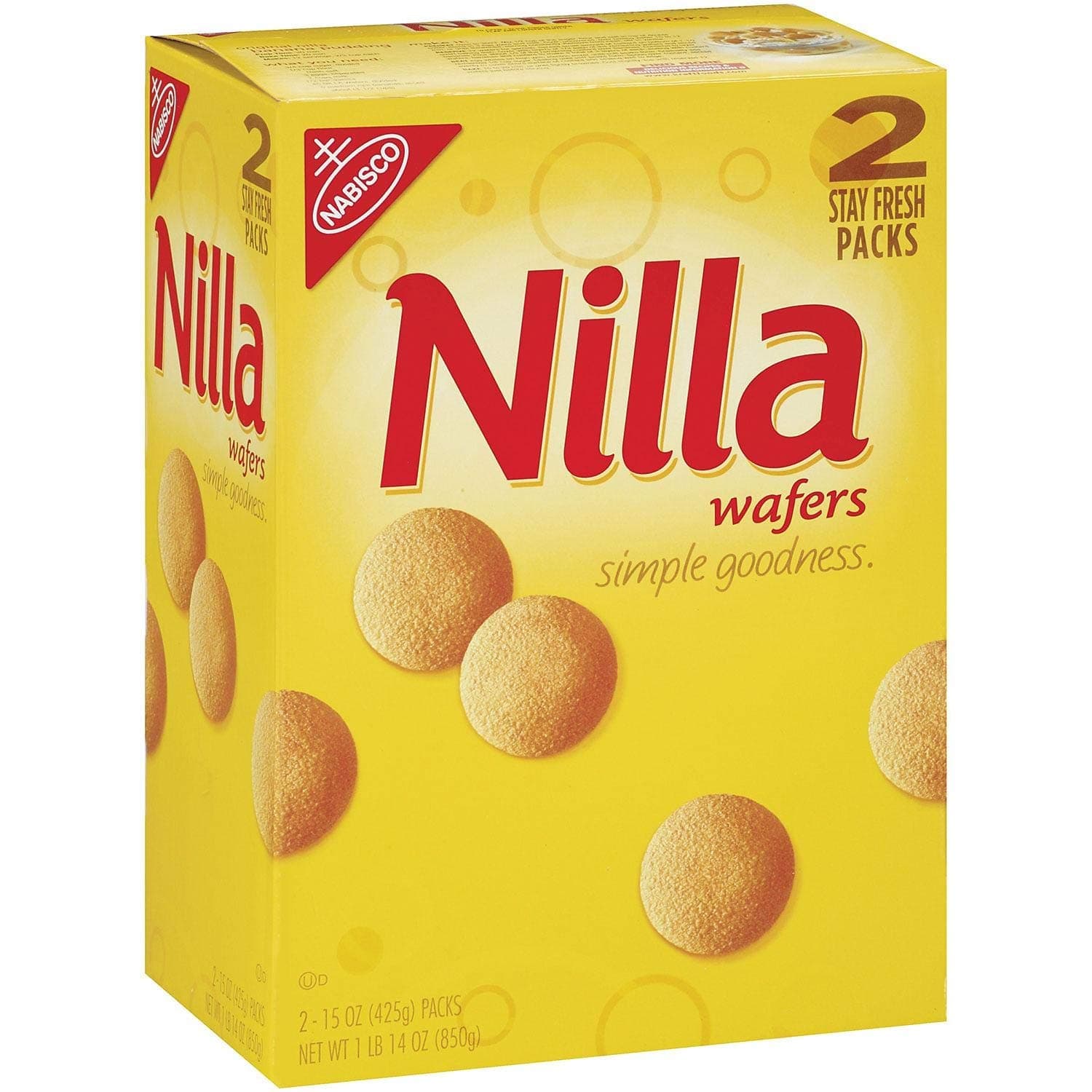Nilla Wafers, 850 gm