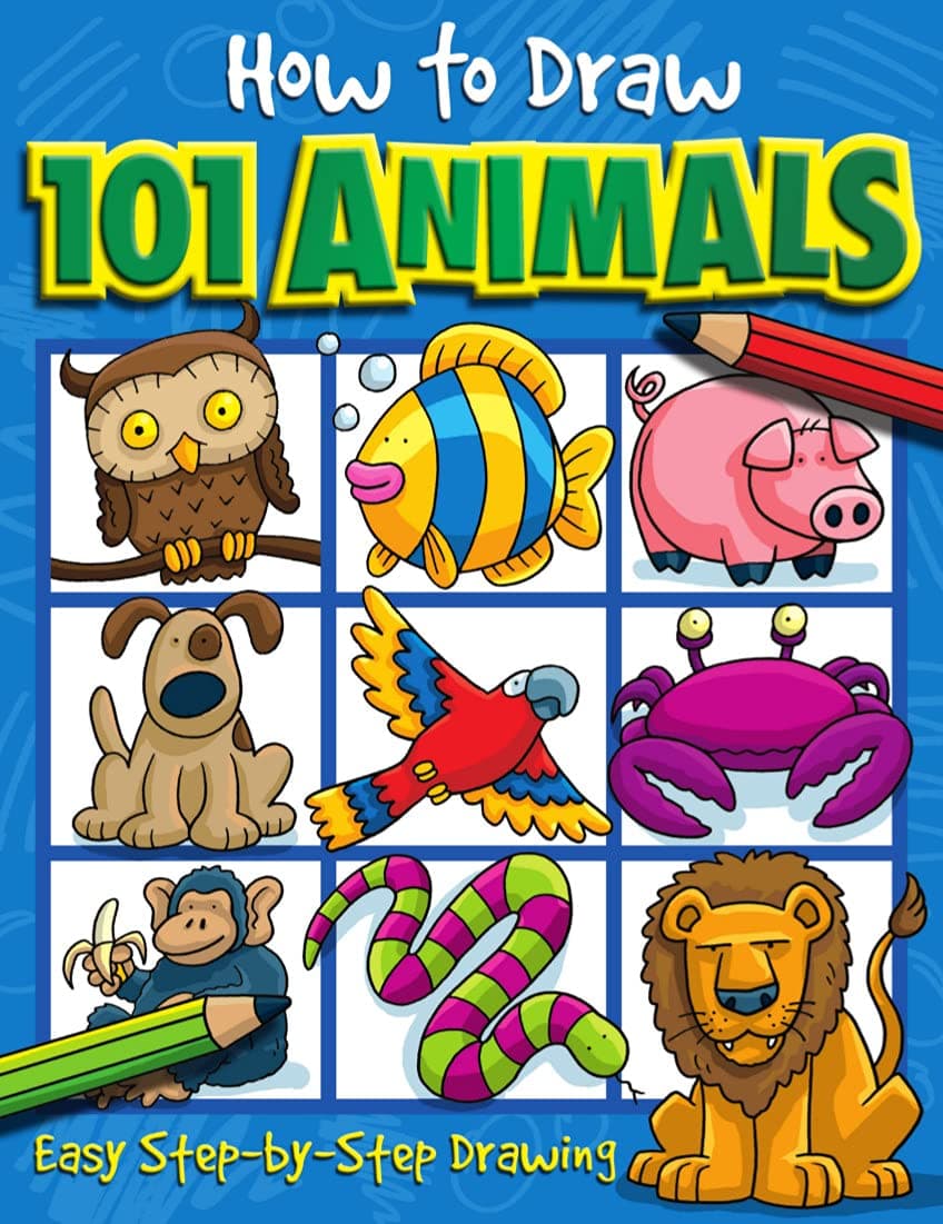 How To Draw 101 Animals