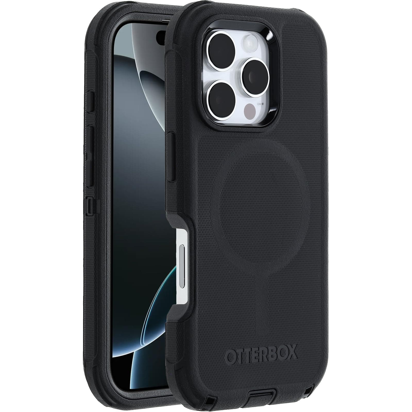 OtterBox iPhone 16 Pro Defender Series Case - Black (Single Unit Ships in polybag)