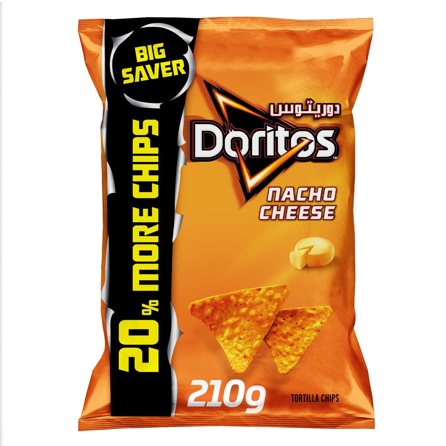 DoritosNacho Cheese Tortilla Chips, 210g