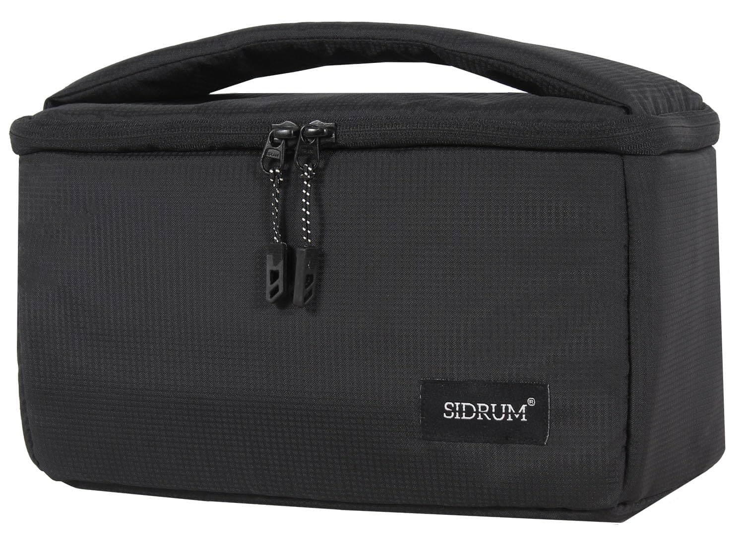 Polyester W10 Camera Insert Bag Waterproof for Nikon Canon & All DSLR Cameras | DSLR SLR Padded Camera Case Shockproof for Travel | Camera Lens Kit Bag,Black