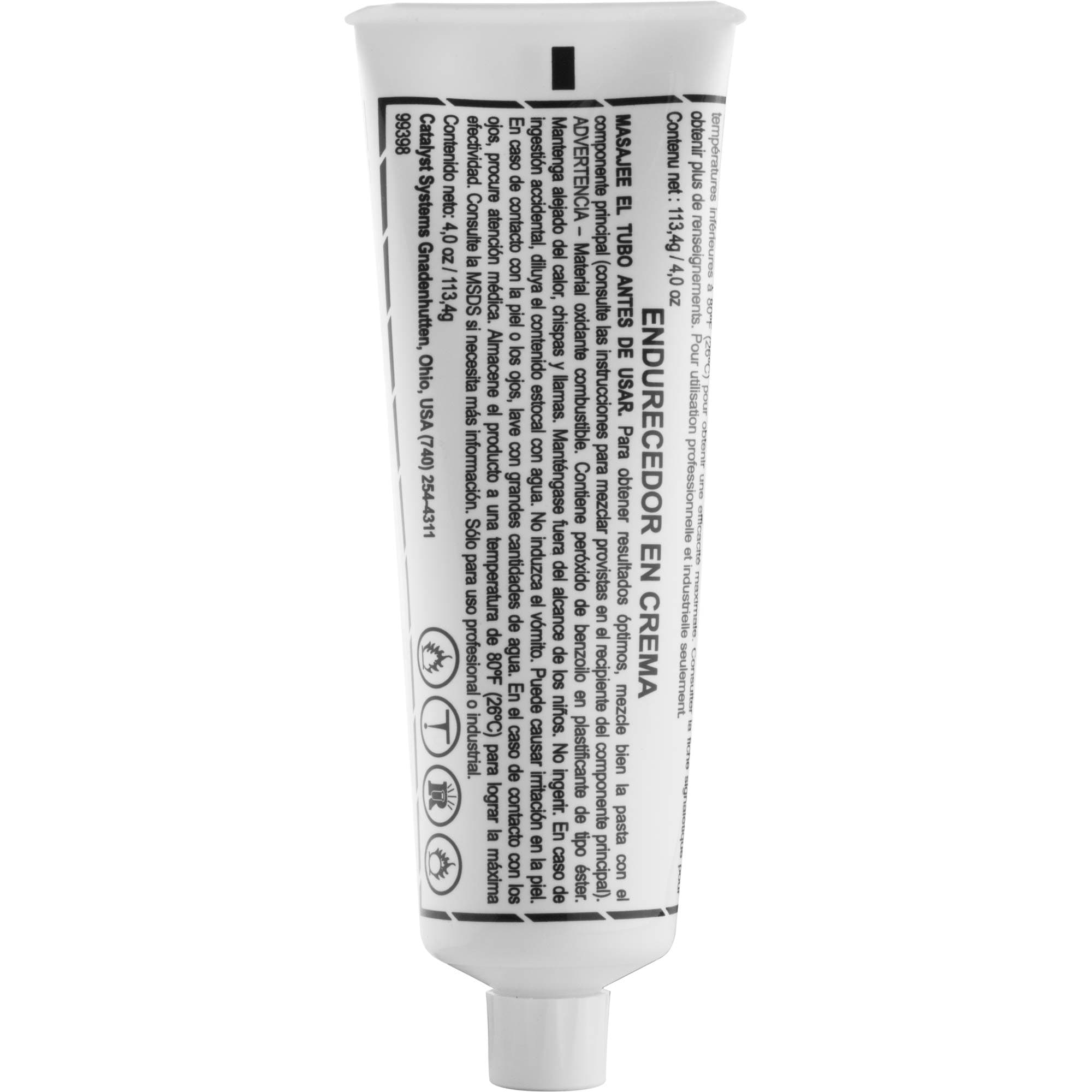 Superior 4oz. Cream Hardener Catalyst Paste for Polyester and Acrlyic Adhesives