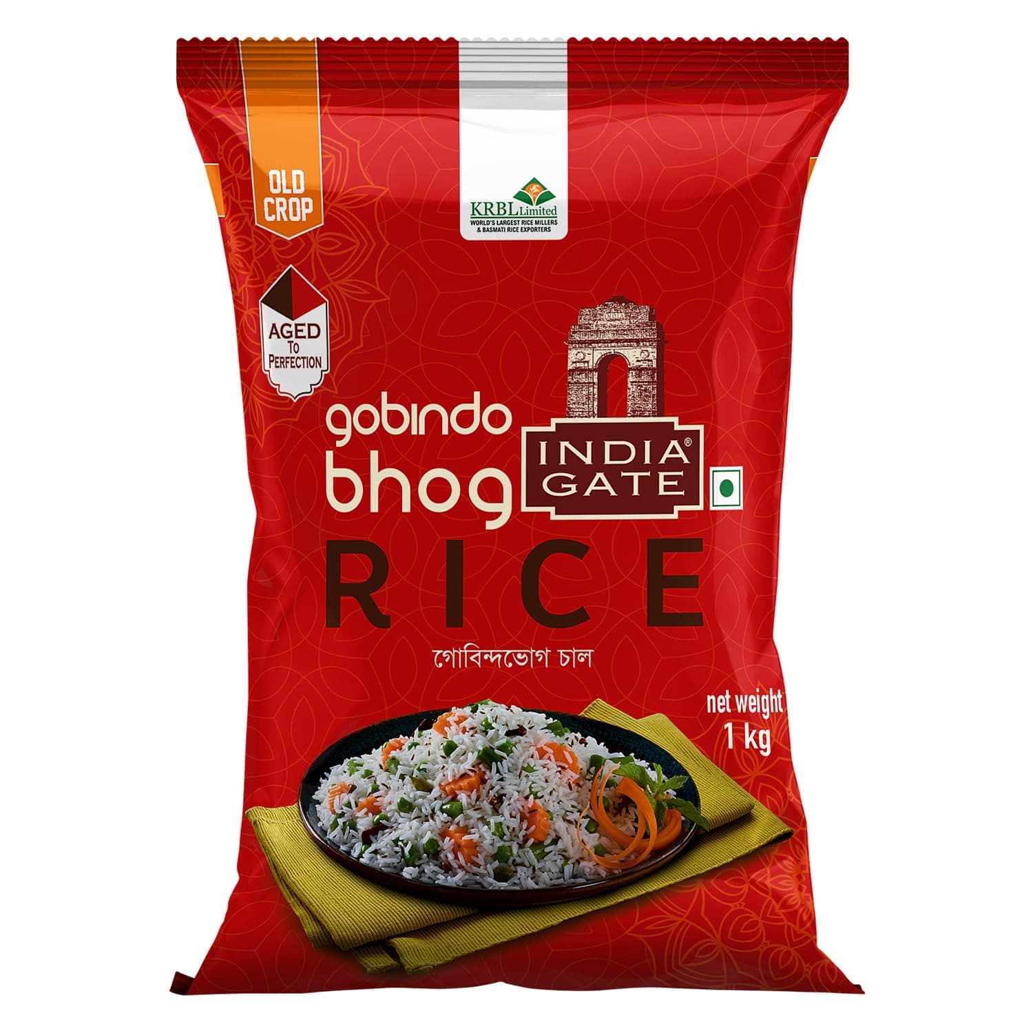 Raw and Aged gobindobhog Rice 1kg