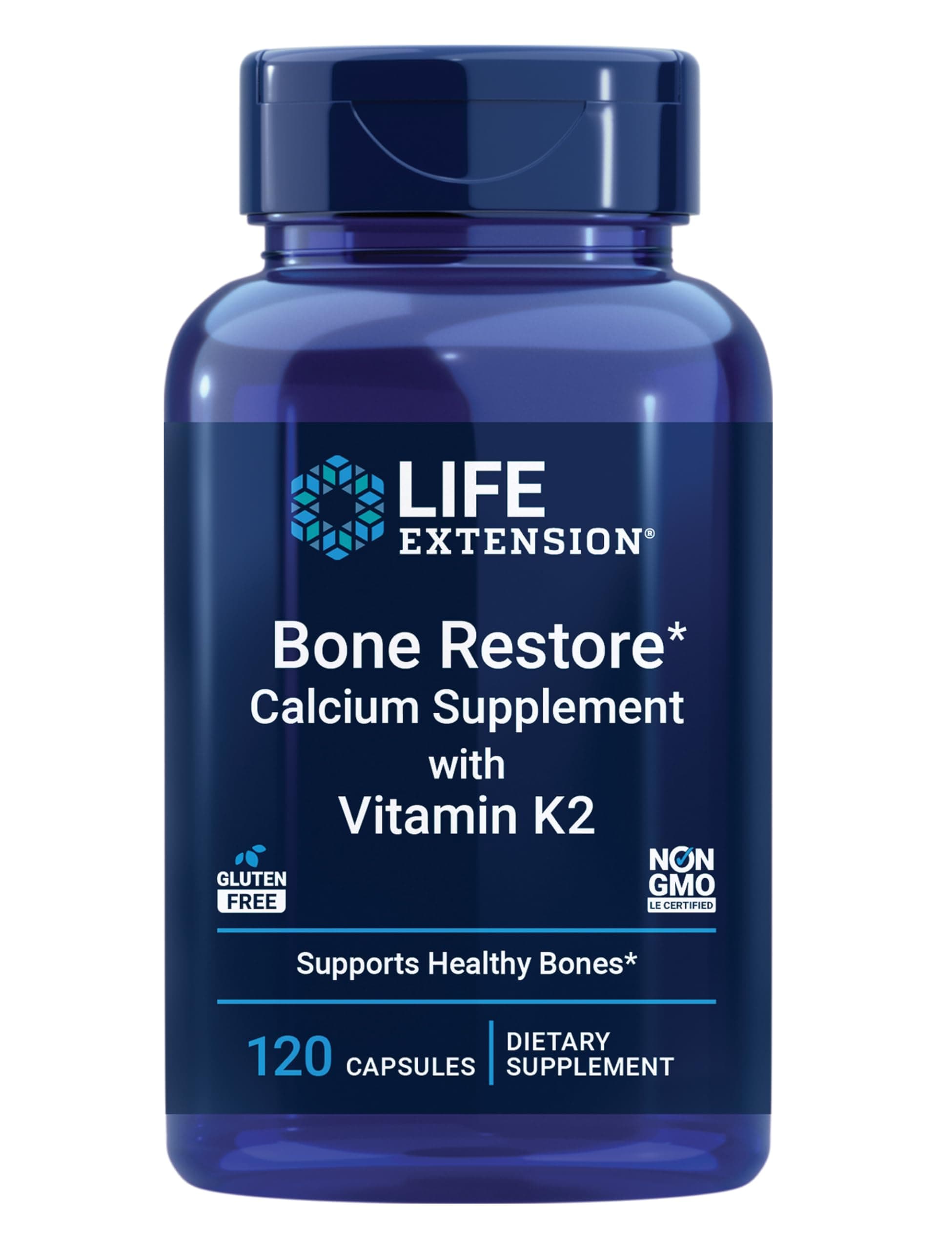 Bone Restore with Vitamin K2, 120 Capsules