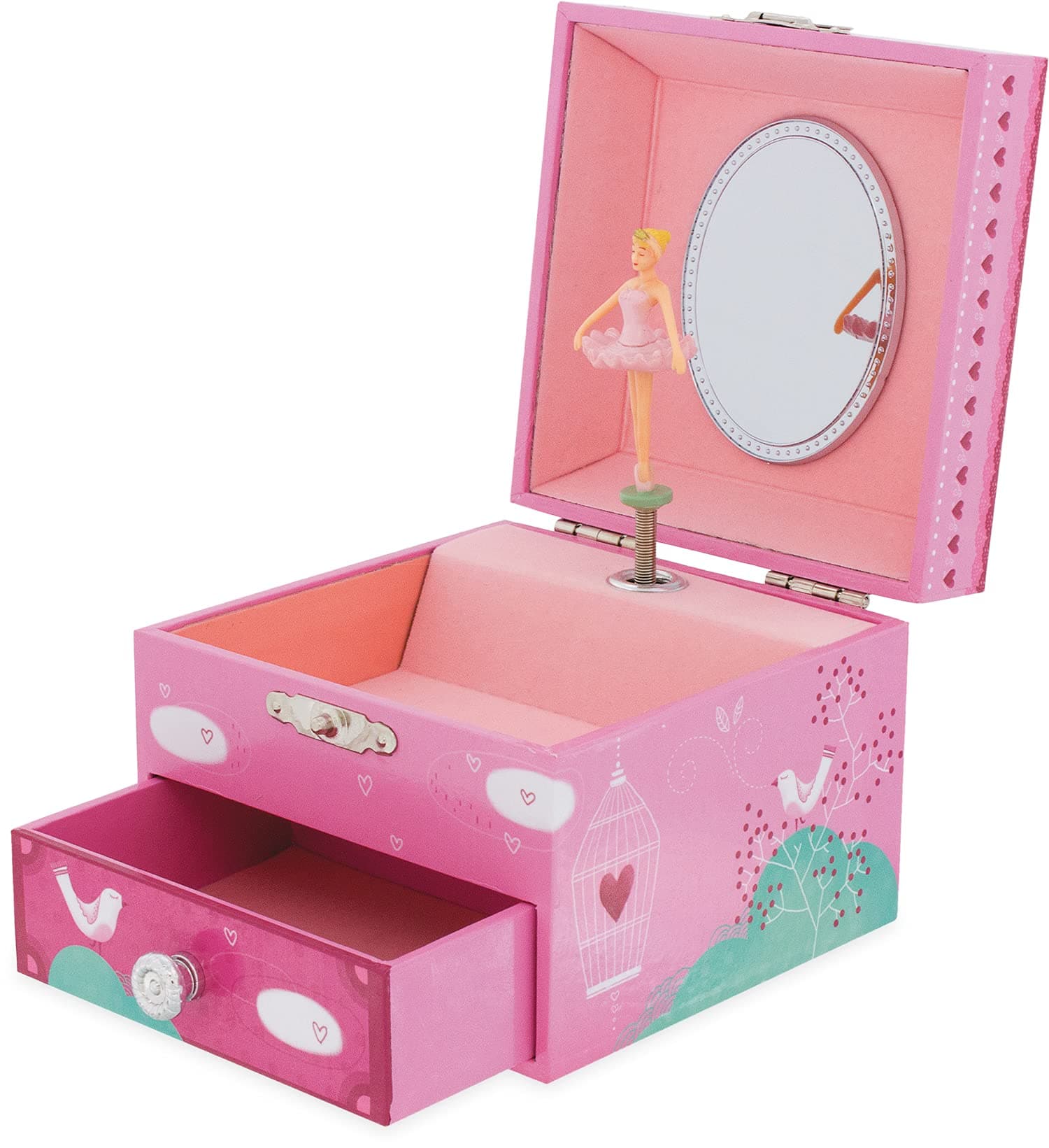 Ulysse Bird in Cage Musical Box