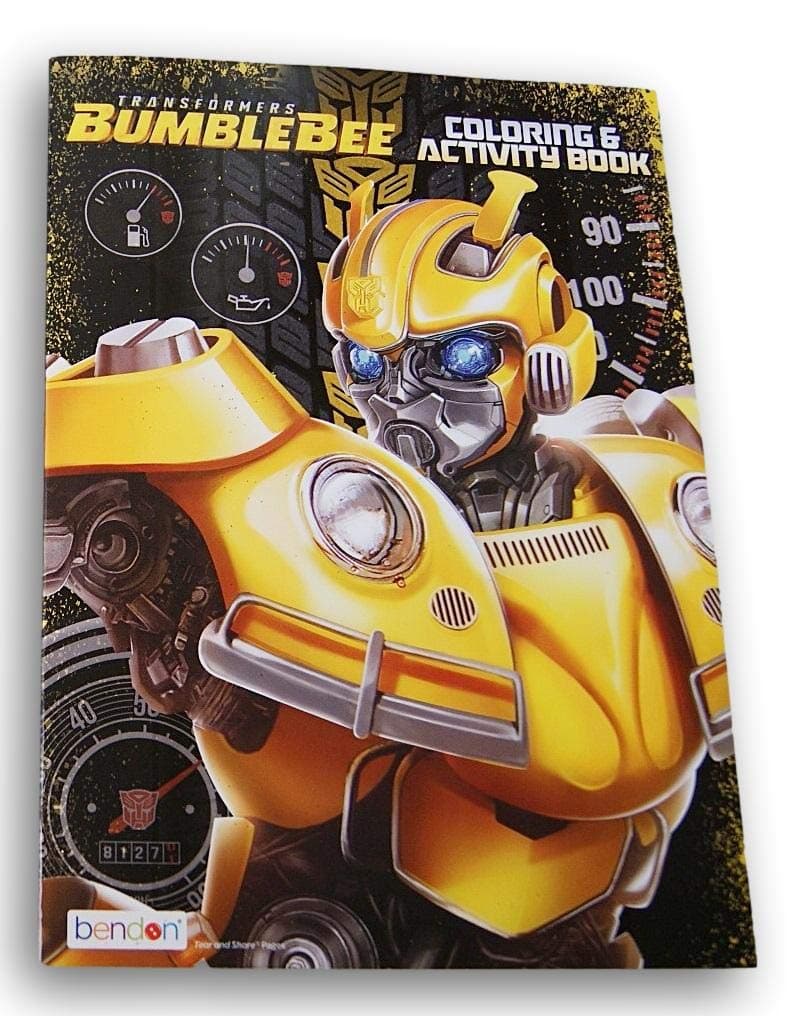 Transformrs Bumblebee Coloring and Activity Book - 80 Pages