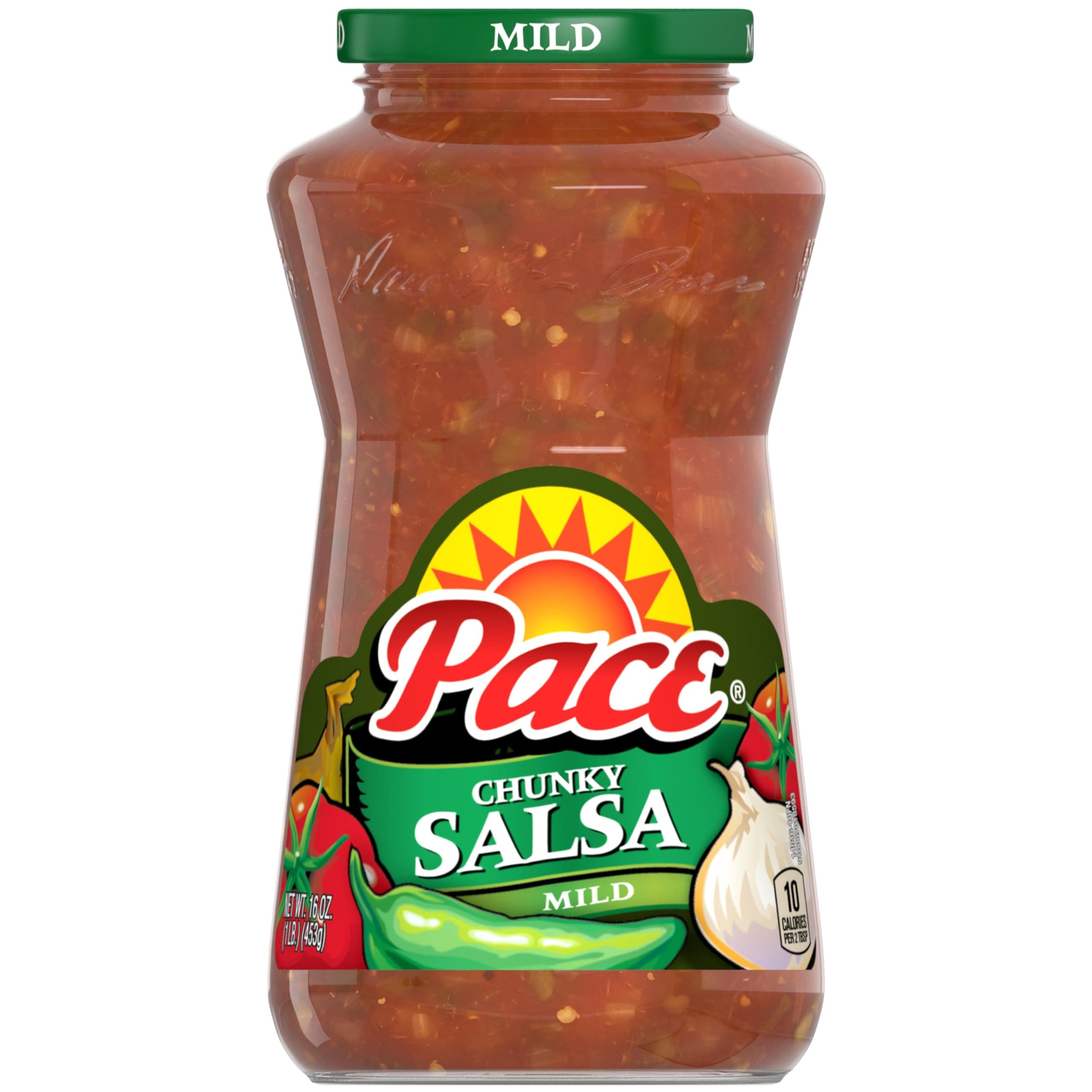 Pace Chunky Mild Salsa, 16 oz Jar