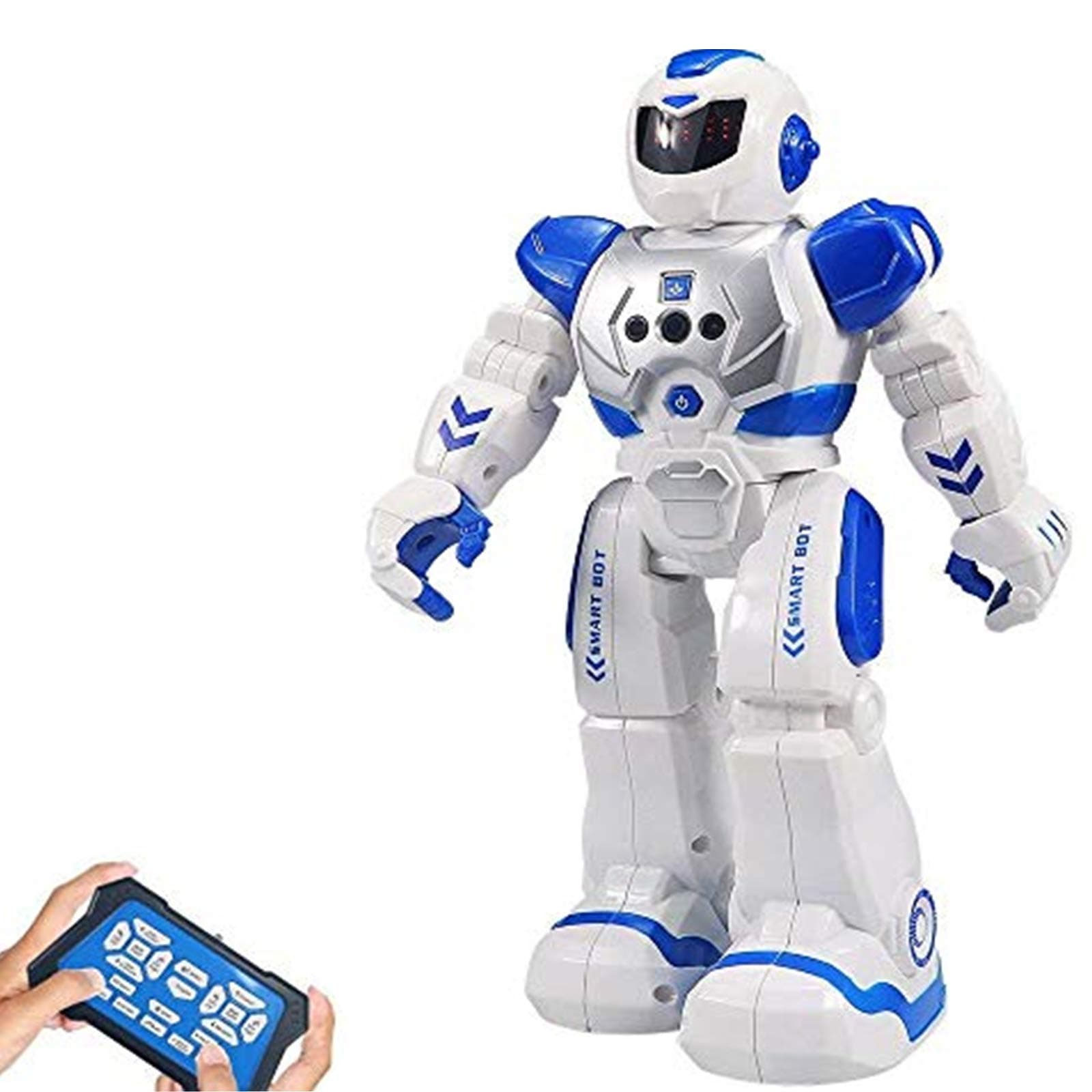 Remote Control RC Robots for Childrens,Interactive Singing Walking Dancing Smart Programmable Robotics,LED Eyes,Gesture Sensing Robot Kit for Kids Entertainment,Great Christmas Or New Year Gift