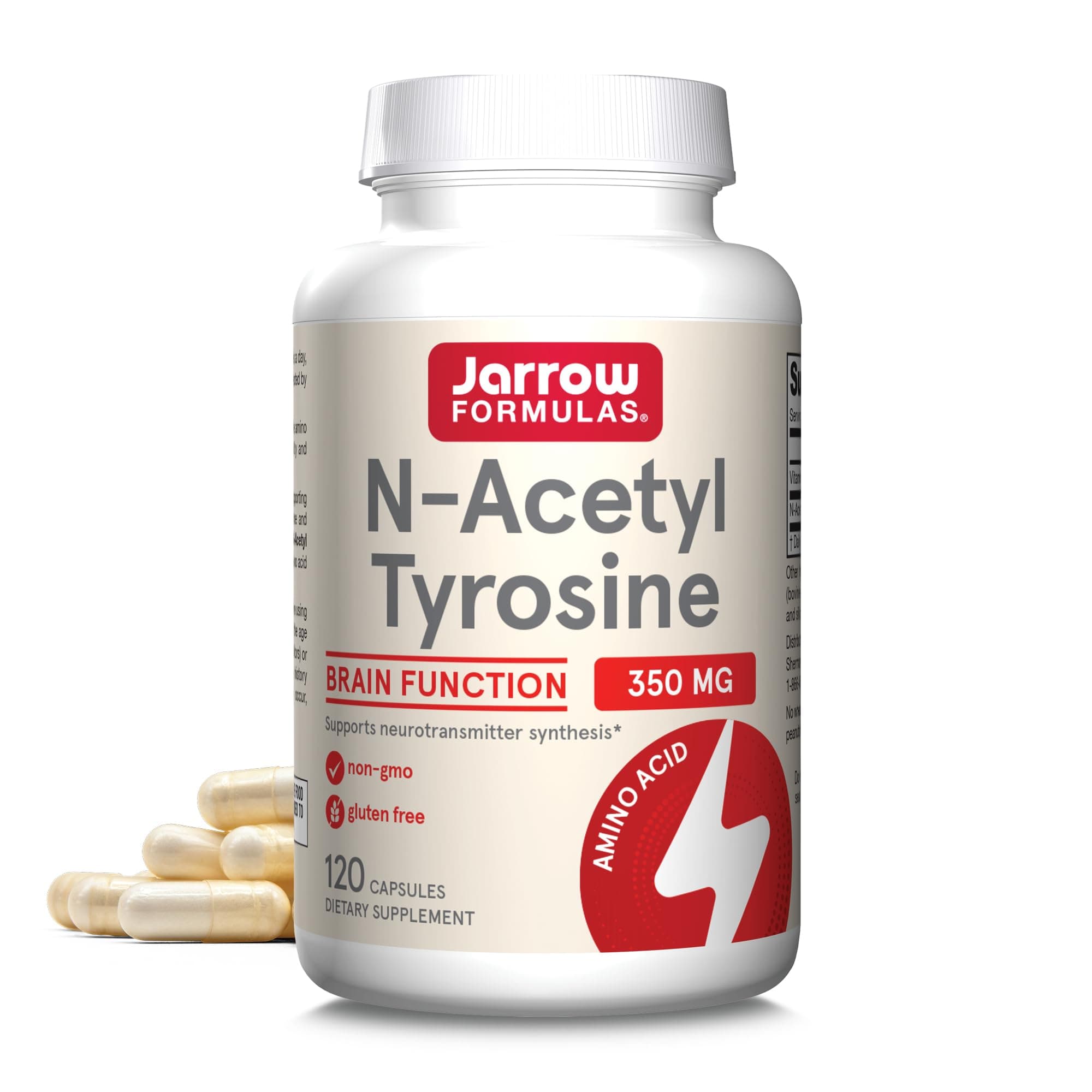 Jarrow Formulas N-Acetyl Tyrosine - Supports Brain Function