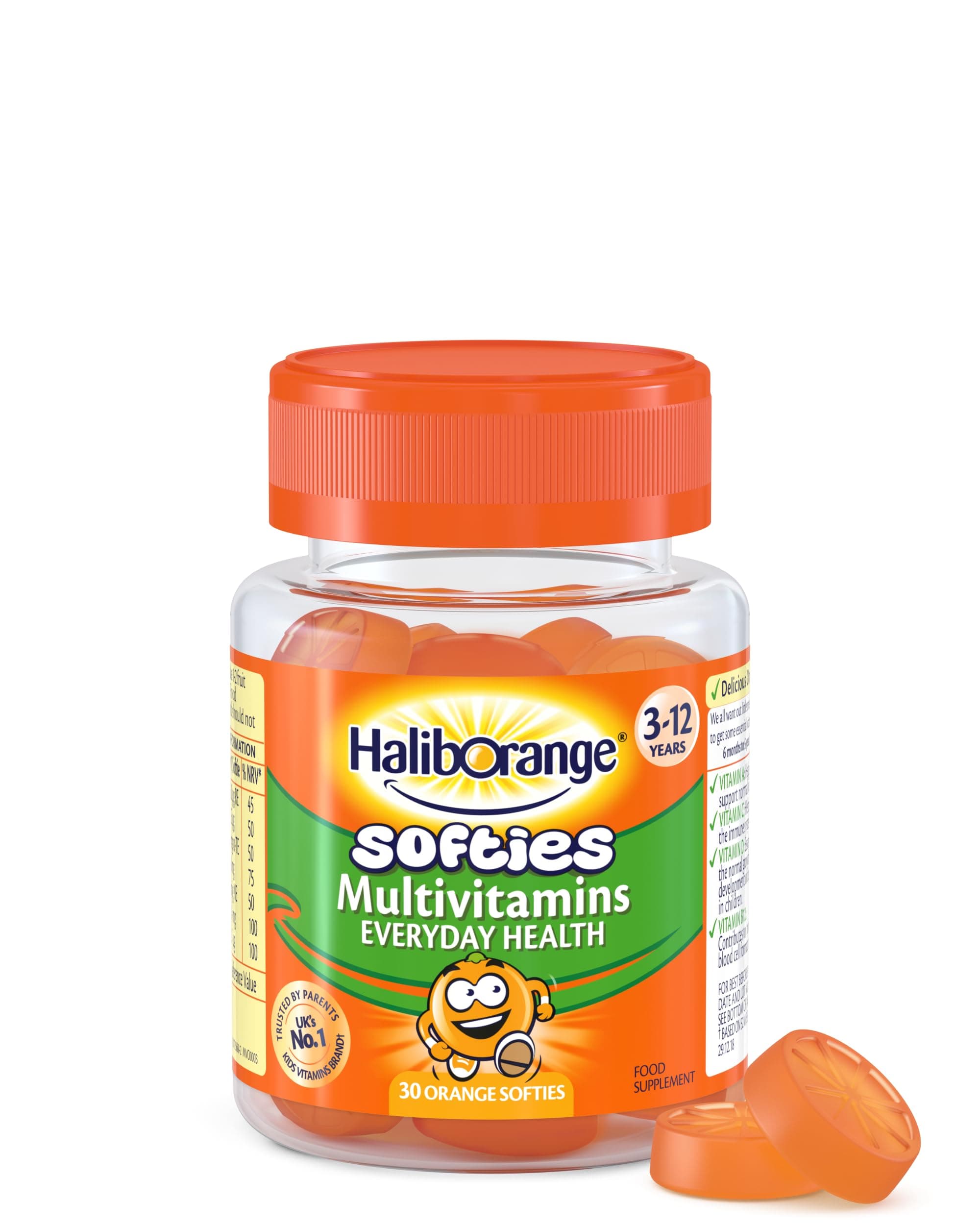 Orange Multivitamin Softies 30 Capsule