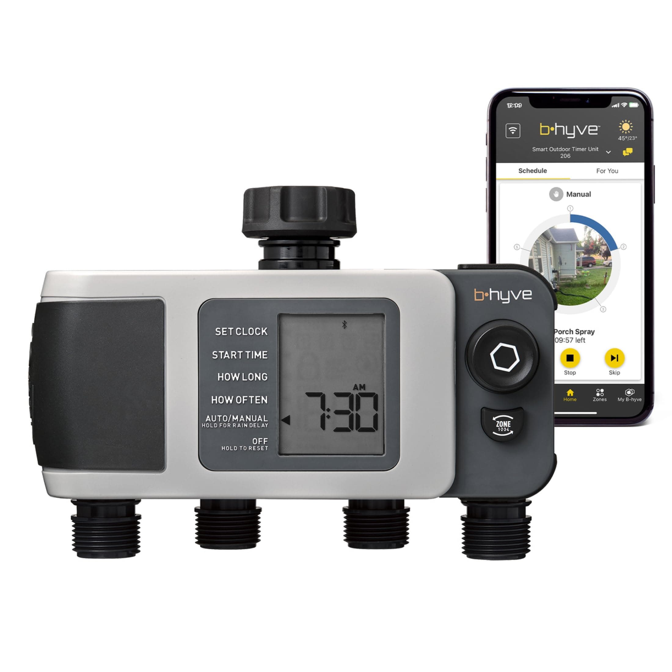 Orbit 24634 B-hyve Bluetooth Hose Faucet Timer