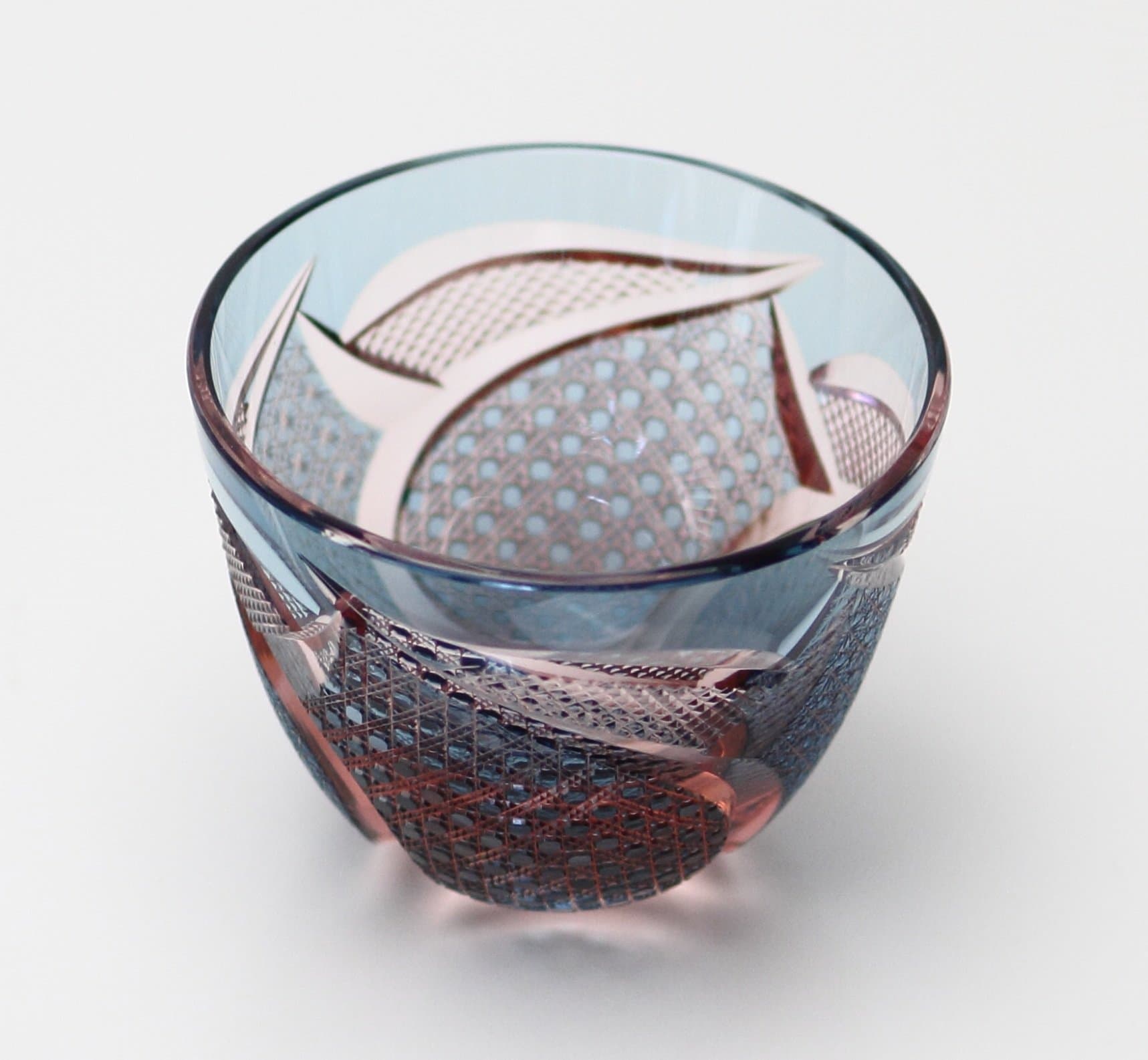 Edo Kiriko Guinomi (Sake Glass)